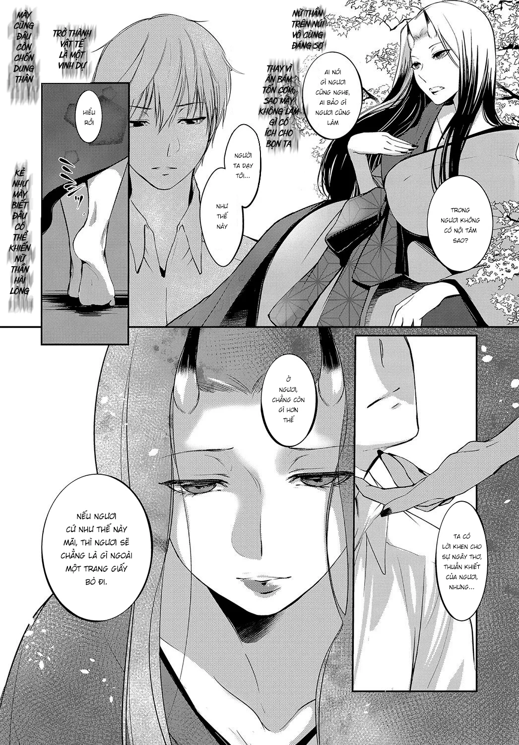 HentaiVN.net - Ảnh 6 - Chuyện tình nữ sơn thần [Aru Hitobashira no Kioku] - Chap 1