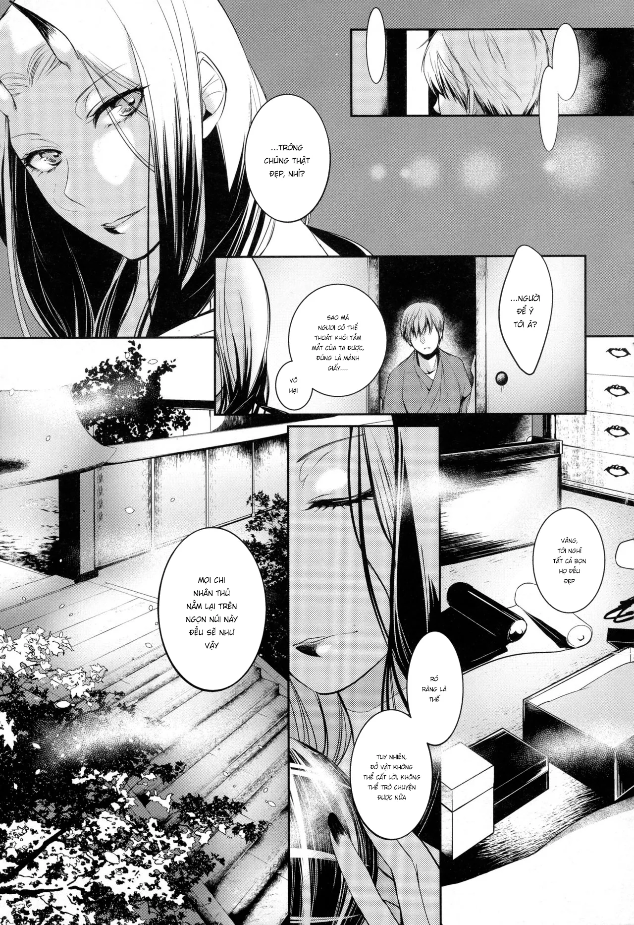 HentaiVN.net - Ảnh 7 - Chuyện tình nữ sơn thần [Aru Hitobashira no Kioku] - Chap 2