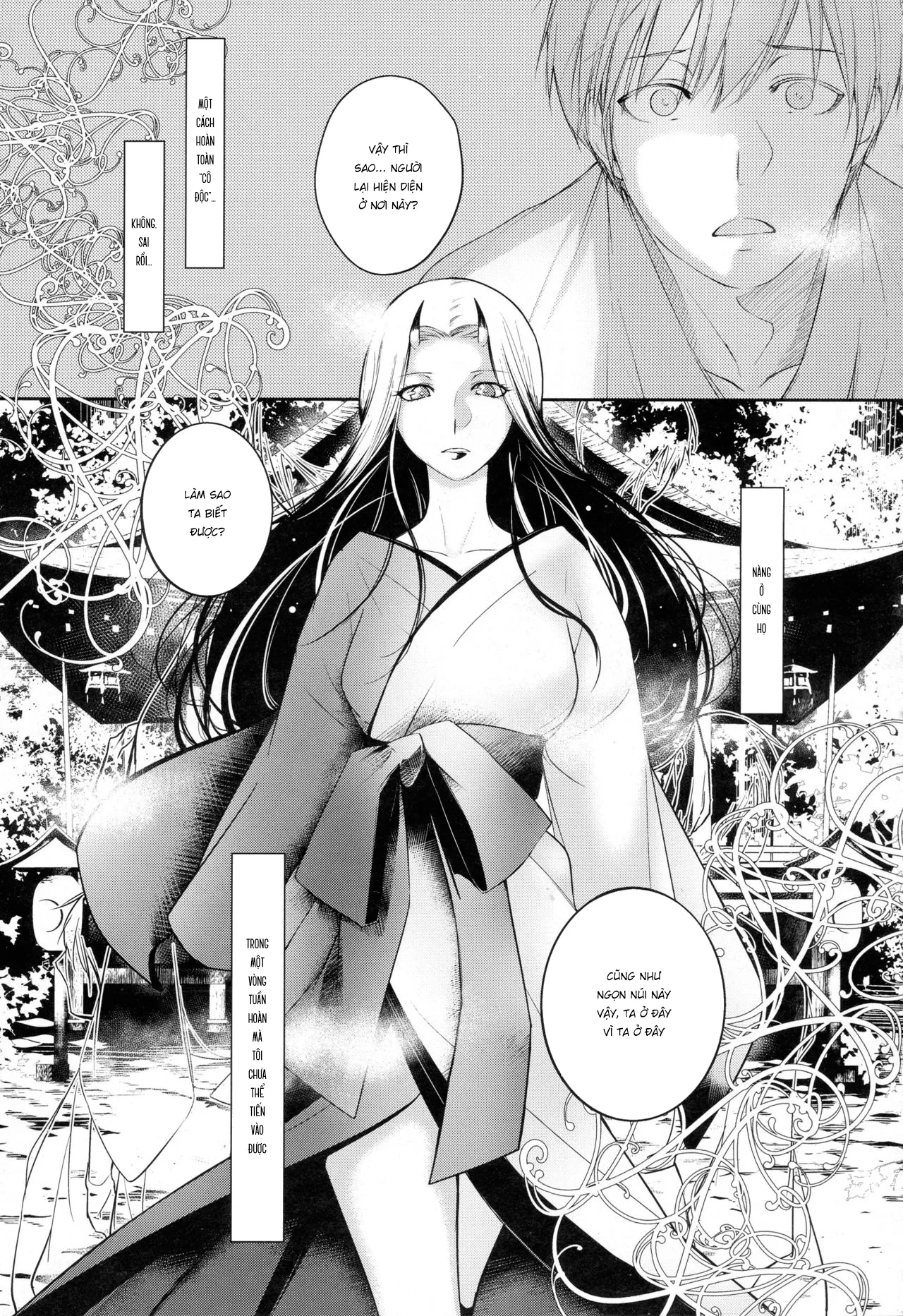 HentaiVN.net - Ảnh 9 - Chuyện tình nữ sơn thần [Aru Hitobashira no Kioku] - Chap 2