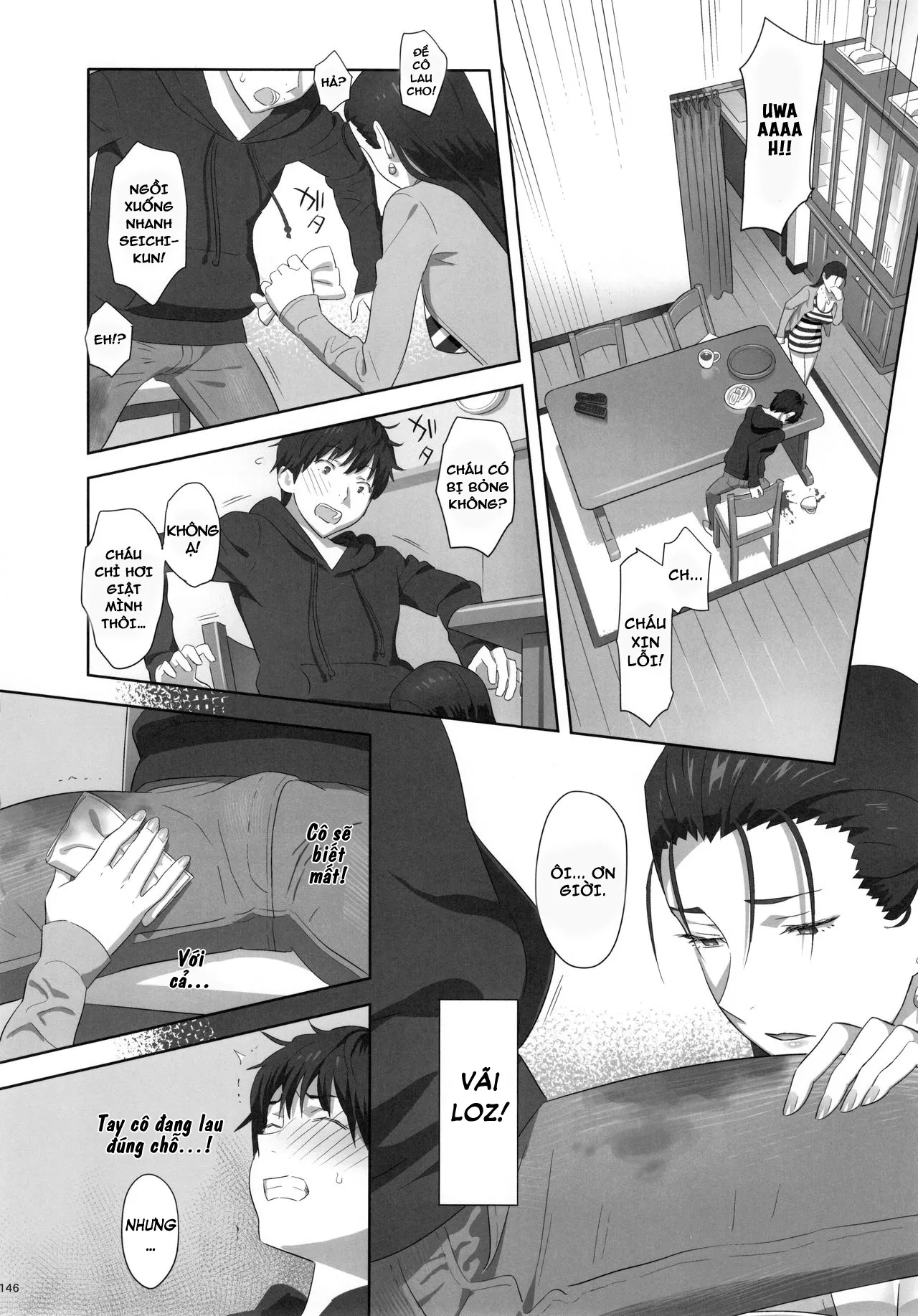HentaiVN.net - Ảnh 7 - Khi Lisa đi vắng [Risa no Inu Ma ni [理沙の居ぬ間に]] - Oneshot