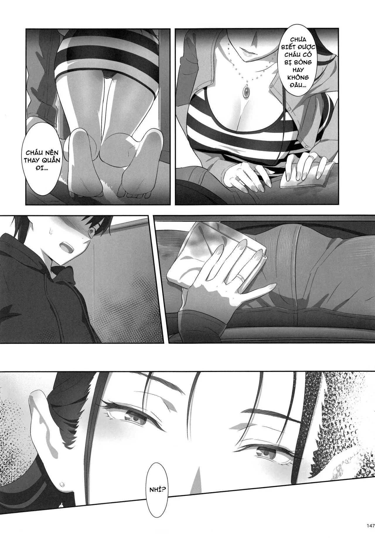 HentaiVN.net - Ảnh 8 - Khi Lisa đi vắng [Risa no Inu Ma ni [理沙の居ぬ間に]] - Oneshot