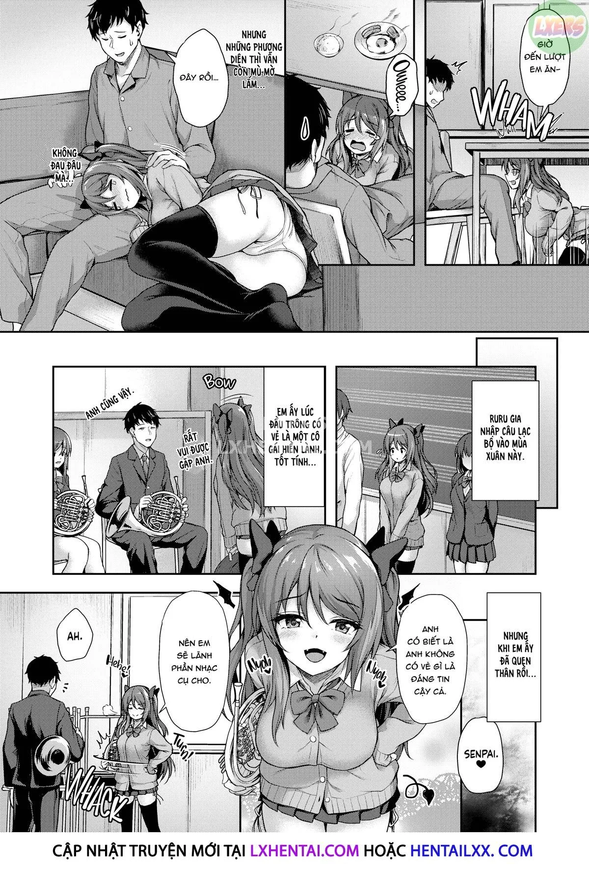 HentaiVN.net - Ảnh 10 - My Clubmate's A Little Devil! [Kouhai Wa Koakumama!?] - Oneshot