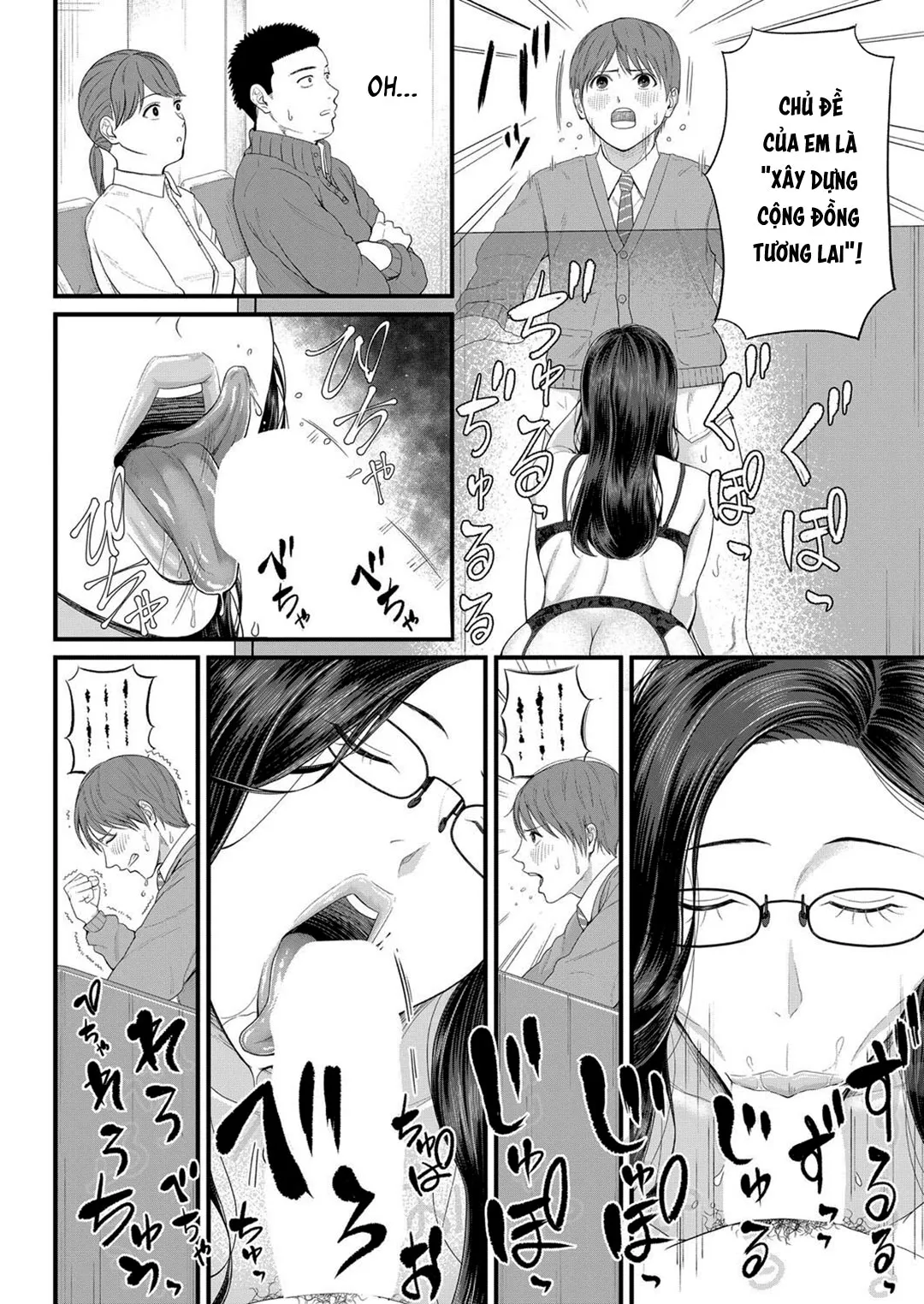 HentaiVN.net - Ảnh 15 - Chỉ dẫn riêng của cô giáo [Micchaku Kojin Shidou; Intimate Personal Guidance] - Oneshot