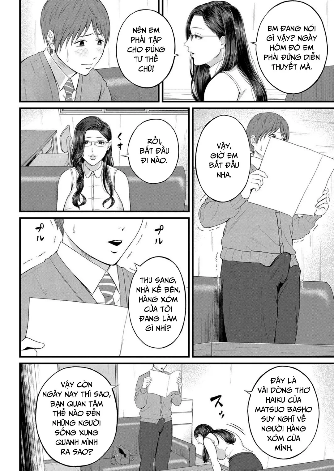 HentaiVN.net - Ảnh 9 - Chỉ dẫn riêng của cô giáo [Micchaku Kojin Shidou; Intimate Personal Guidance] - Oneshot