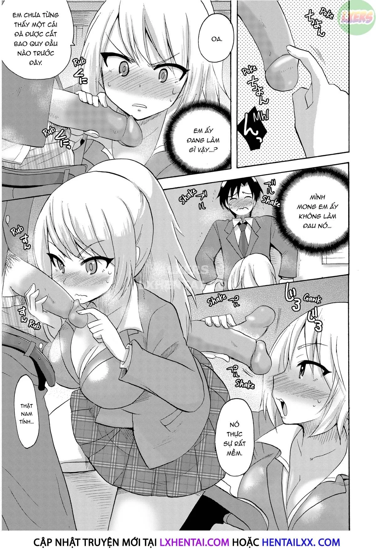 HentaiVN.net - Ảnh 9 - Dàn Harem ướt át ở học viện - Chap 2