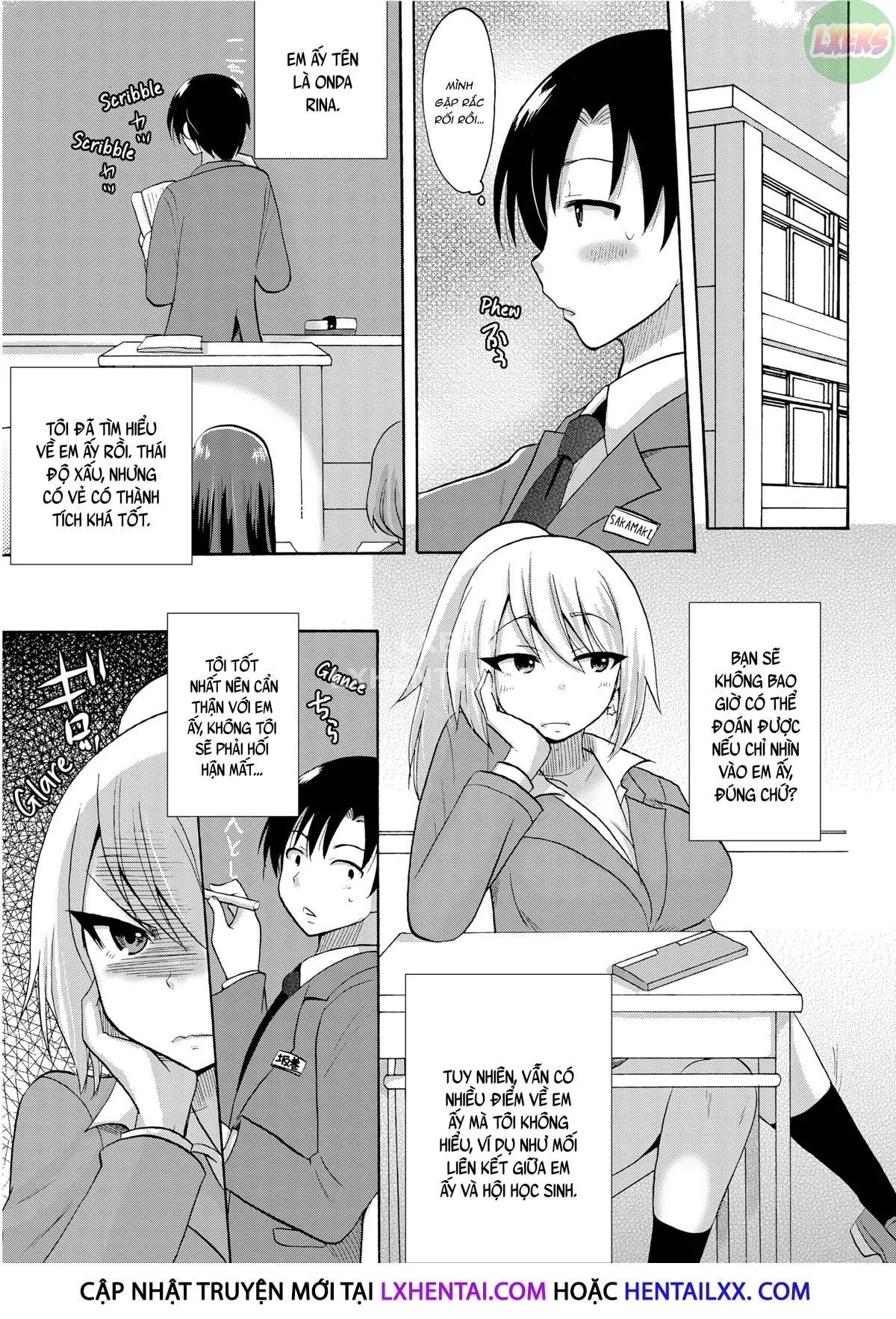 HentaiVN.net - Ảnh 17 - Dàn Harem ướt át ở học viện - Chap 2