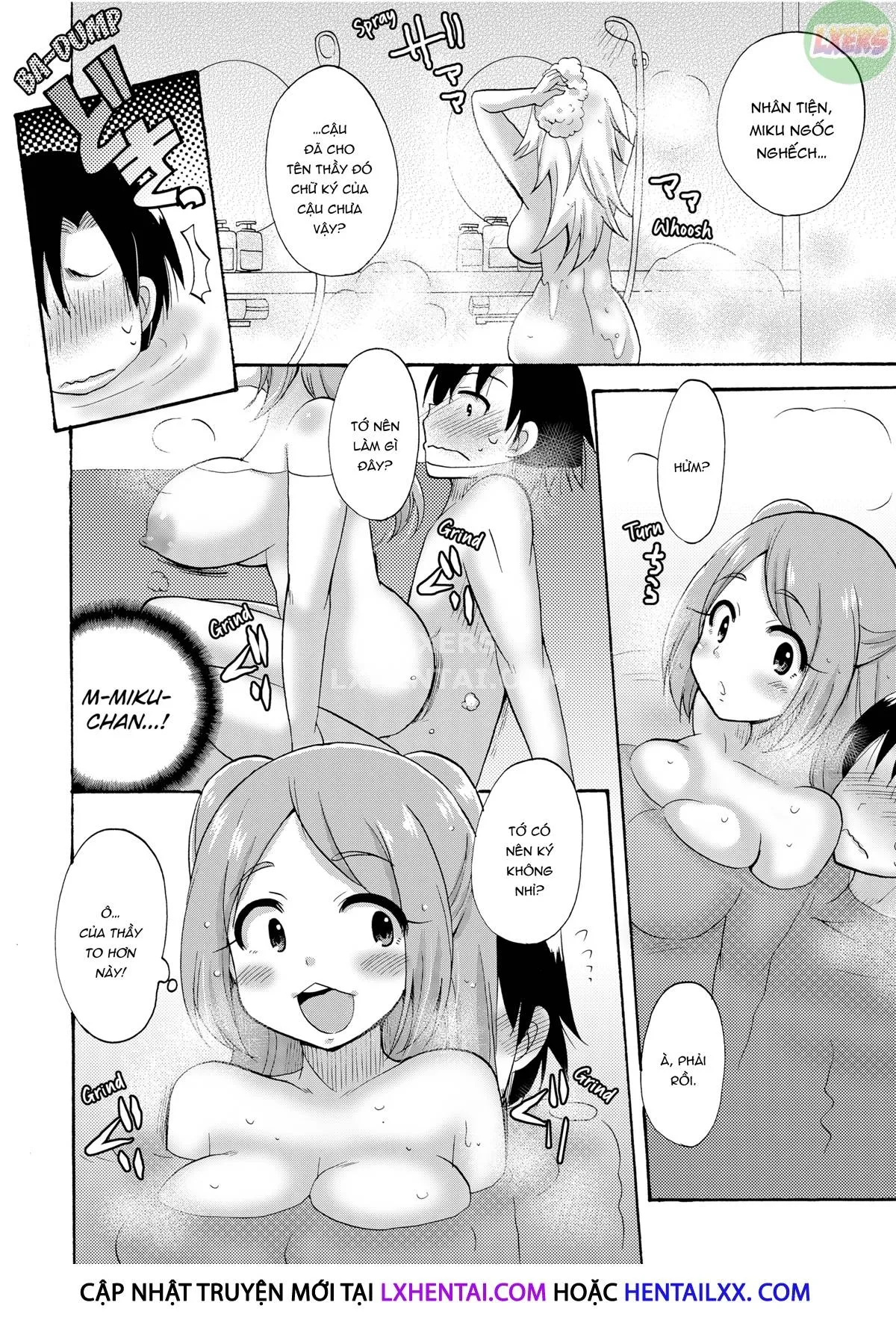 HentaiVN.net - Ảnh 23 - Dàn Harem ướt át ở học viện - Chap 3