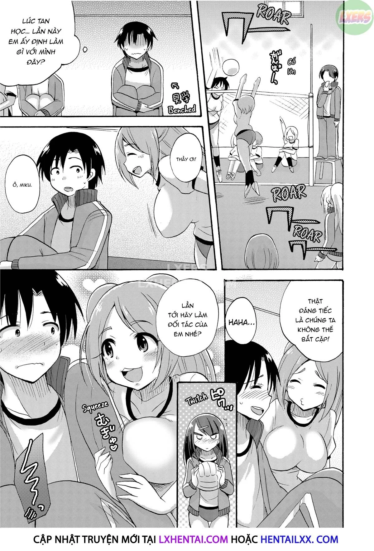 HentaiVN.net - Ảnh 24 - Dàn Harem ướt át ở học viện - Chap 4