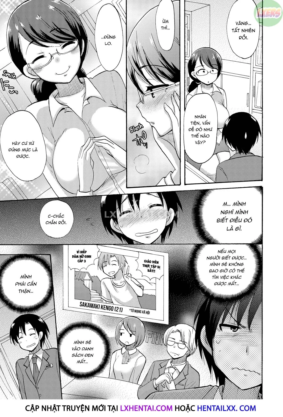 HentaiVN.net - Ảnh 6 - Dàn Harem ướt át ở học viện - Chap 4