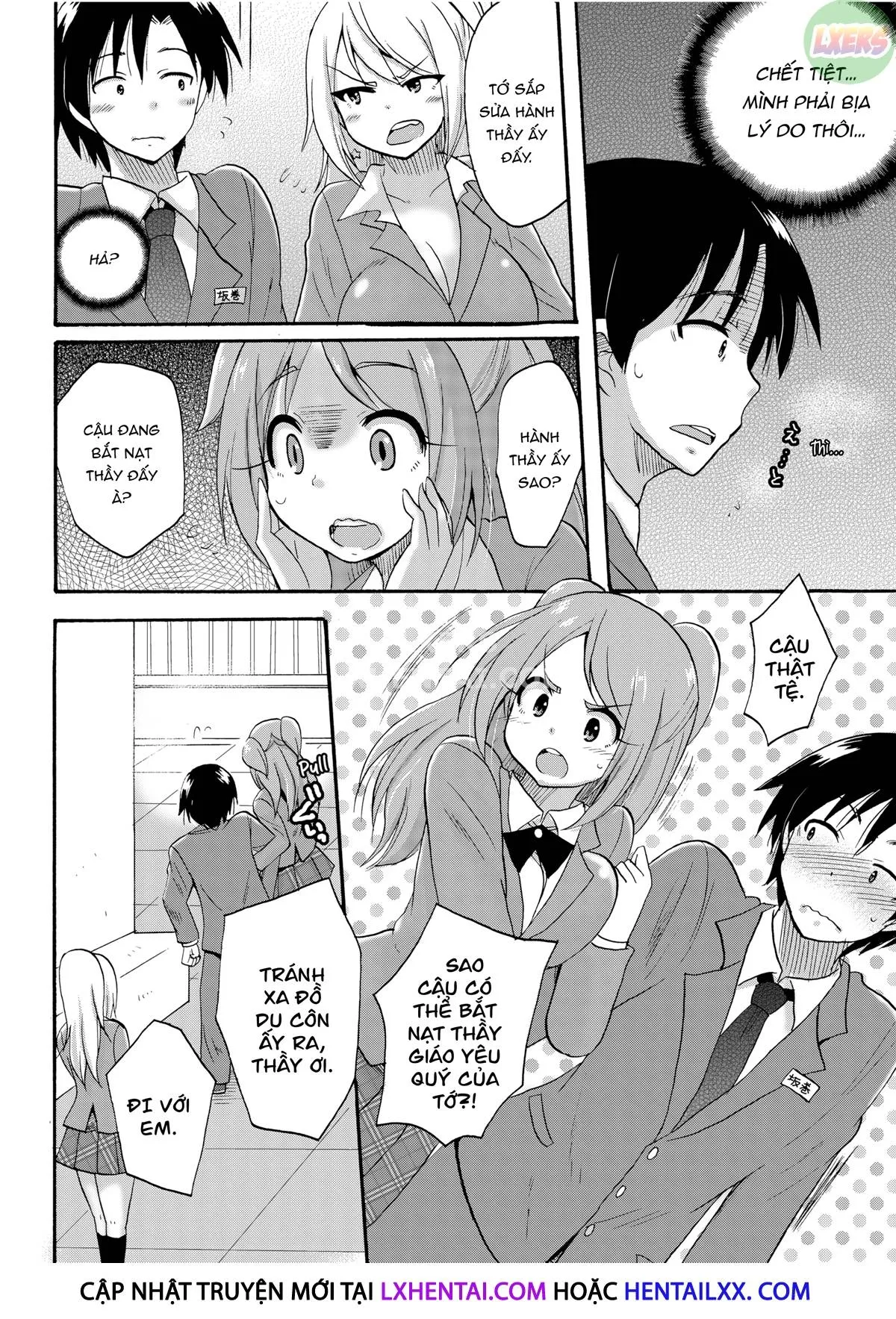 HentaiVN.net - Ảnh 22 - Dàn Harem ướt át ở học viện - Chap 5