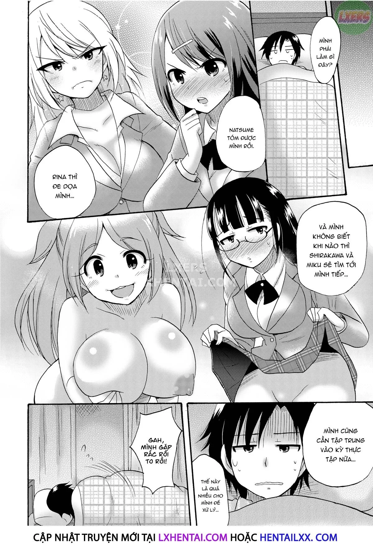 HentaiVN.net - Ảnh 5 - Dàn Harem ướt át ở học viện - Chap 7