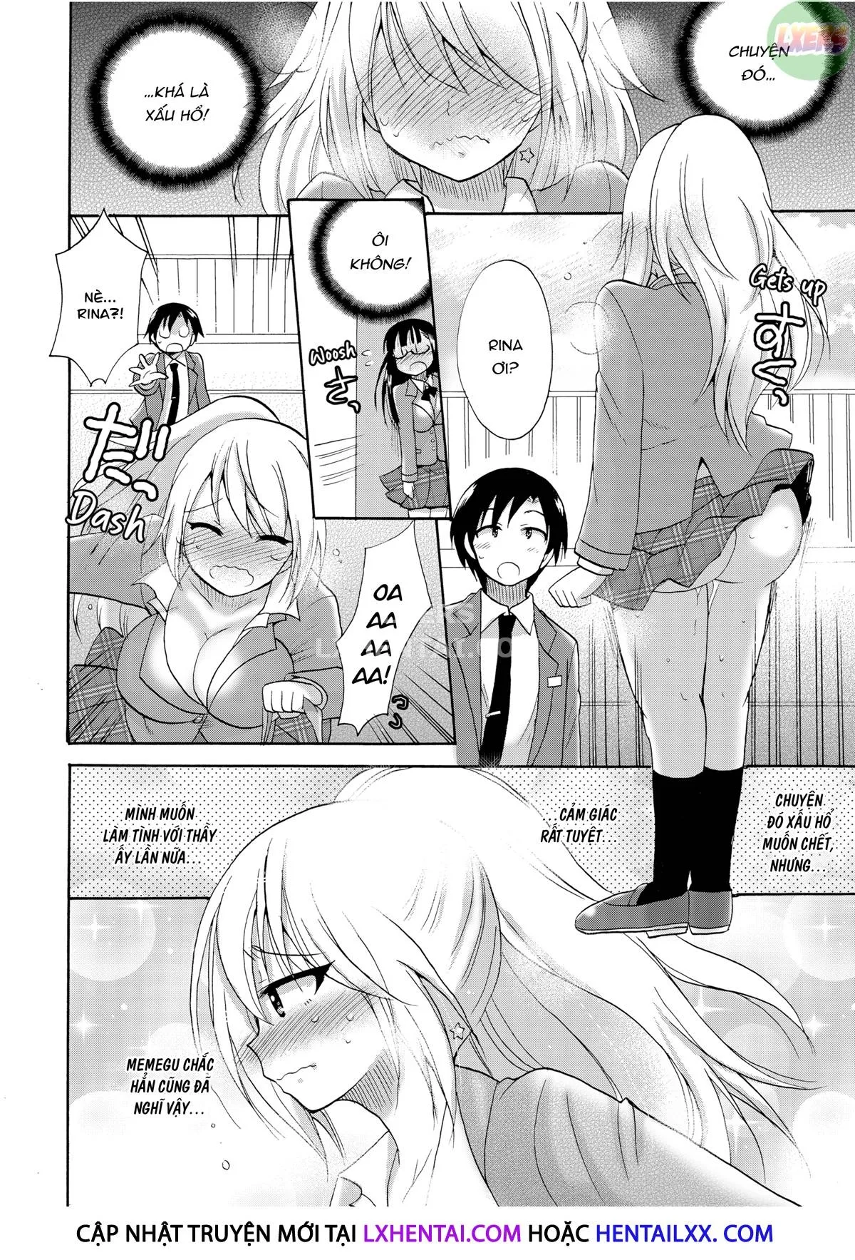 HentaiVN.net - Ảnh 21 - Dàn Harem ướt át ở học viện - Chap 8