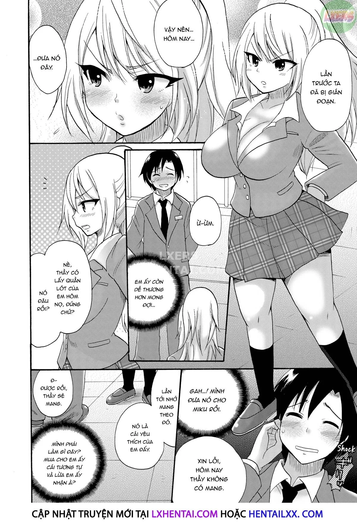 HentaiVN.net - Ảnh 5 - Dàn Harem ướt át ở học viện - Chap 8