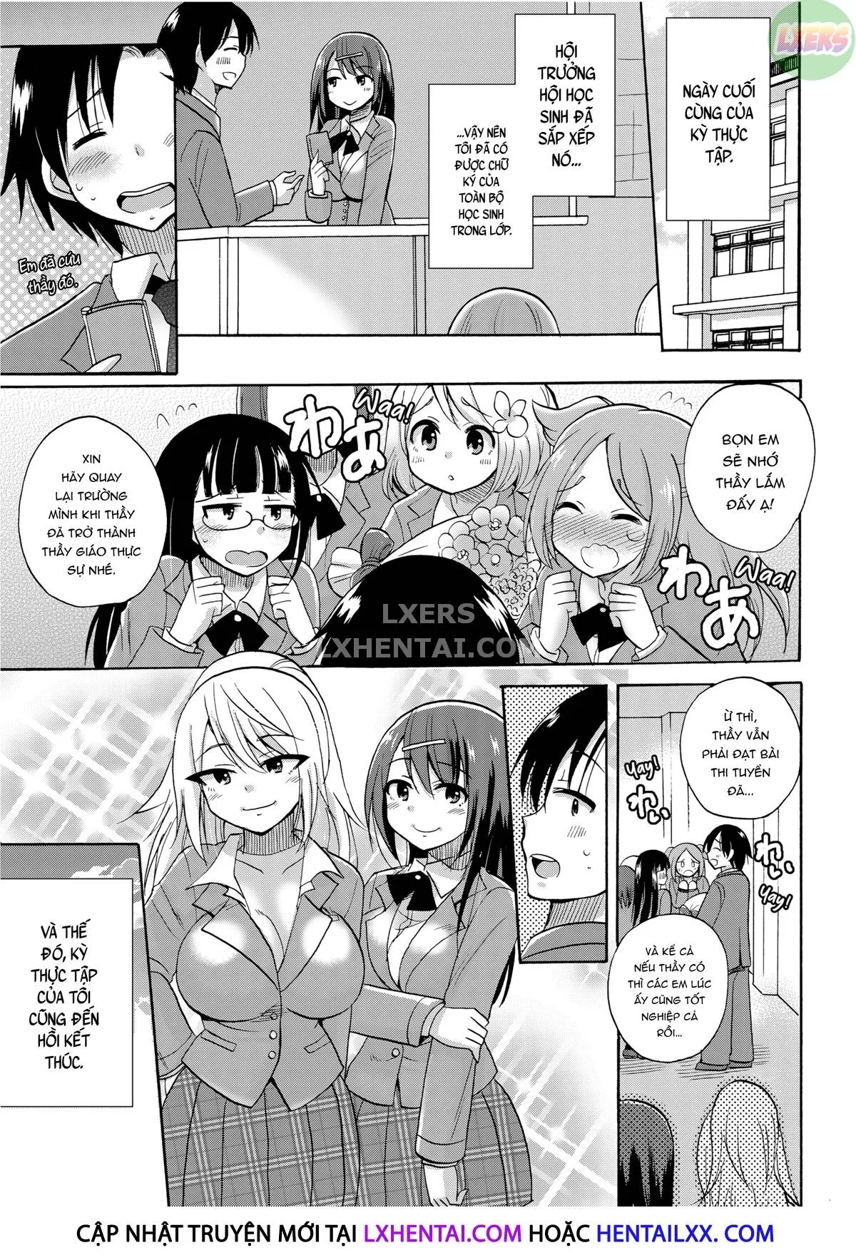 HentaiVN.net - Ảnh 38 - Dàn Harem ướt át ở học viện - Chap 9 - END