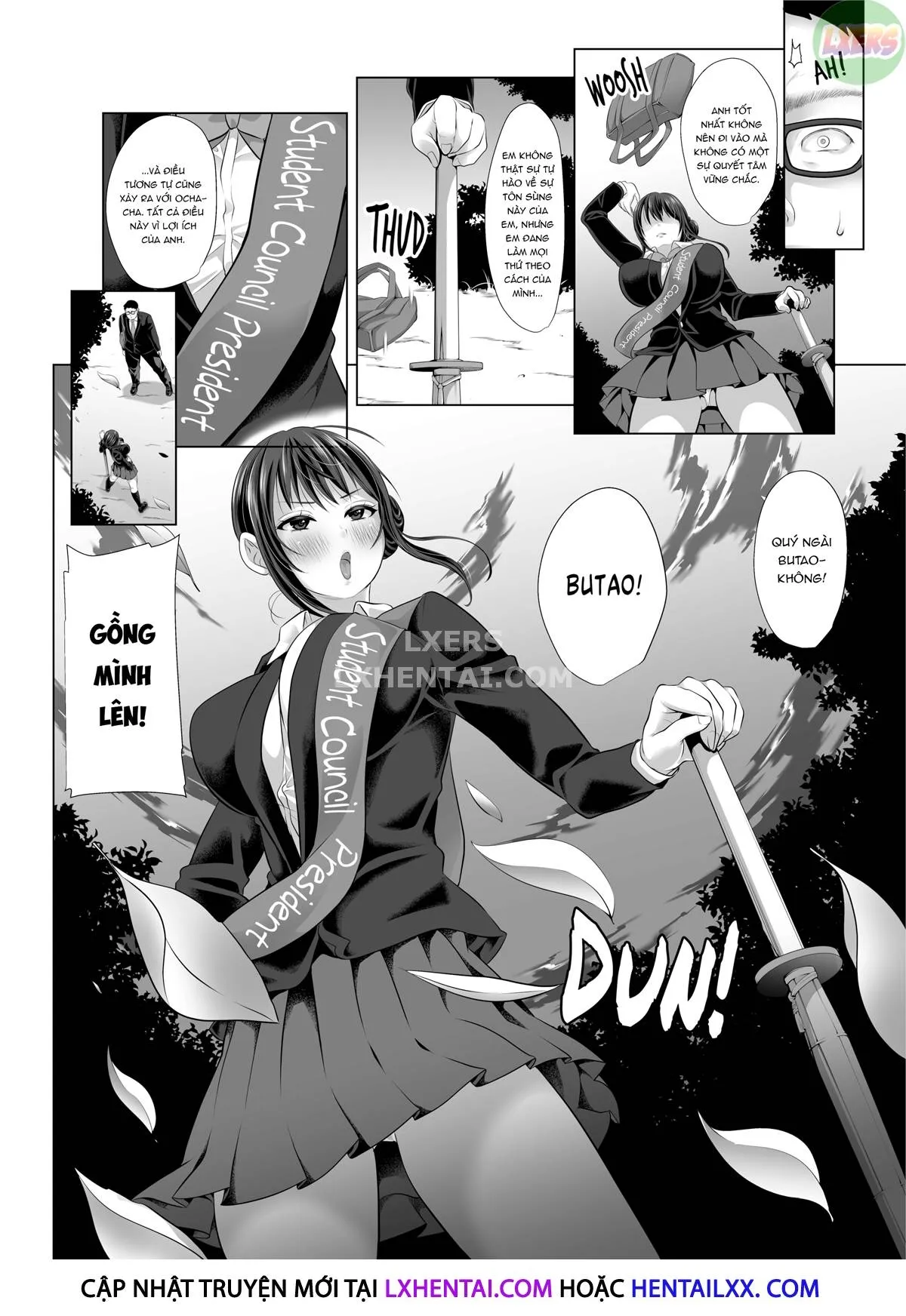 HentaiVN.net - Ảnh 30 - Chúng em có thể phục vụ anh không, chủ nhân? - Chap 2