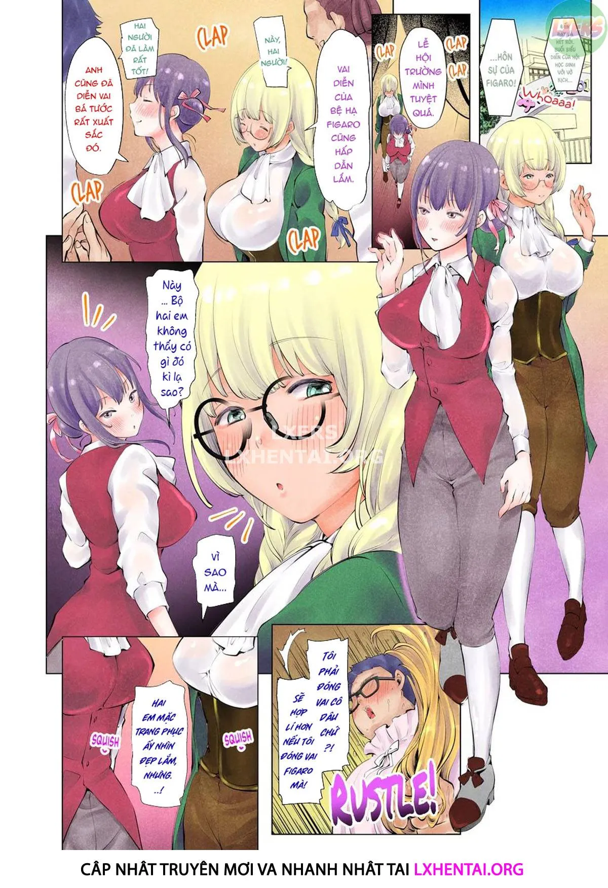 HentaiVN.net - Ảnh 7 - Chúng em có thể phục vụ anh không, chủ nhân? - Chap 3 - [END]