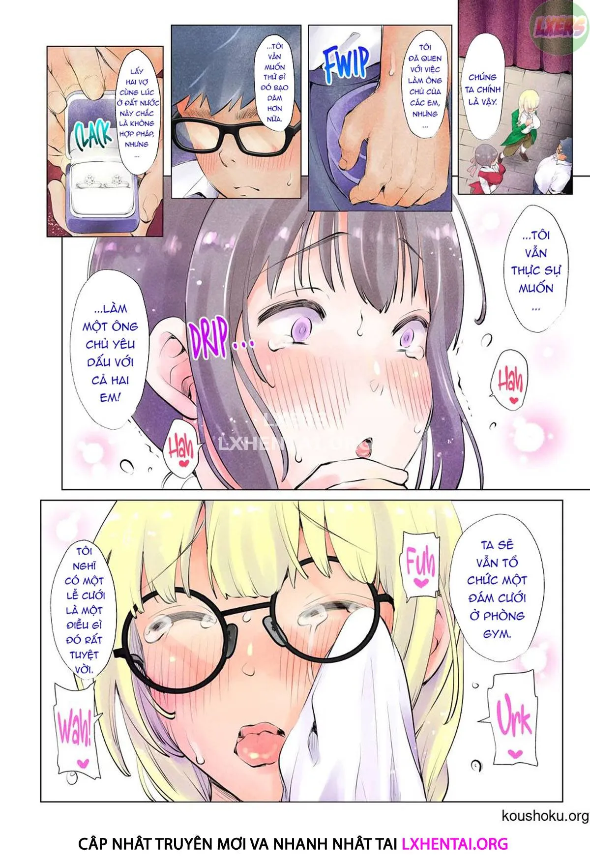 HentaiVN.net - Ảnh 9 - Chúng em có thể phục vụ anh không, chủ nhân? - Chap 3 - [END]