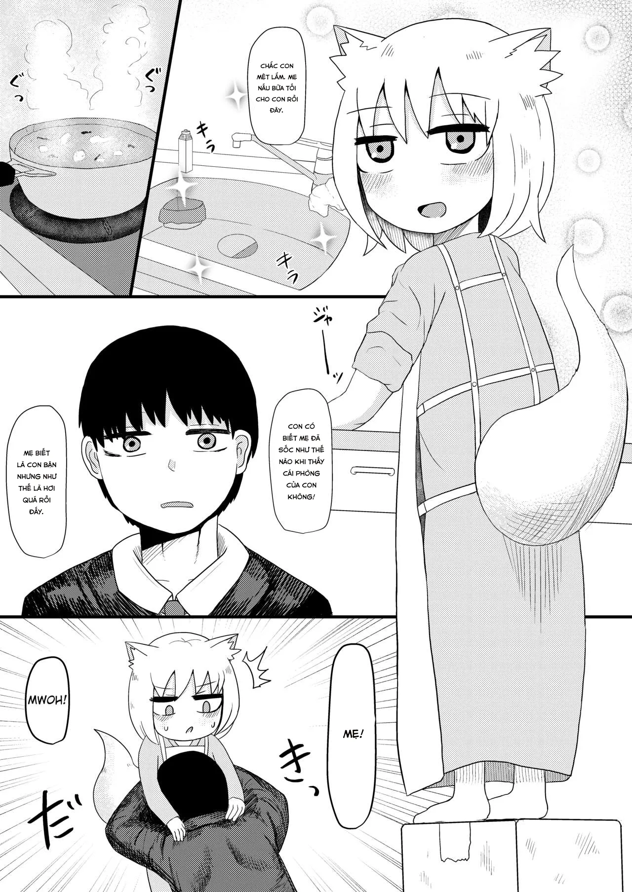 HentaiVN.net - Ảnh 10 - Loli Baba Okaa-san wa Oshi ni Yowai 4 [ロリババお義母さんは押しに弱い4] - Oneshot.