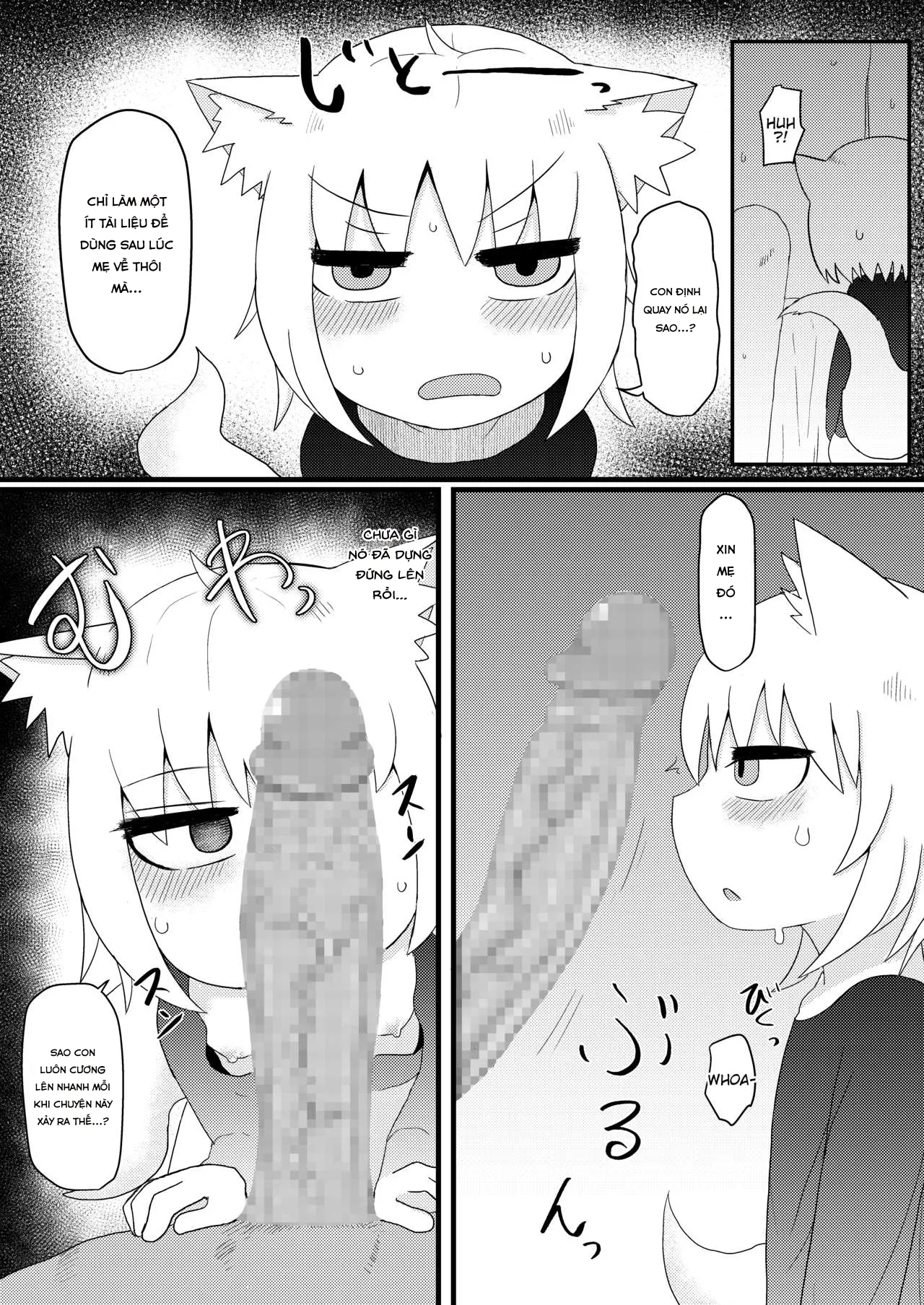 HentaiVN.net - Ảnh 14 - Loli Baba Okaa-san wa Oshi ni Yowai 4 [ロリババお義母さんは押しに弱い4] - Oneshot.