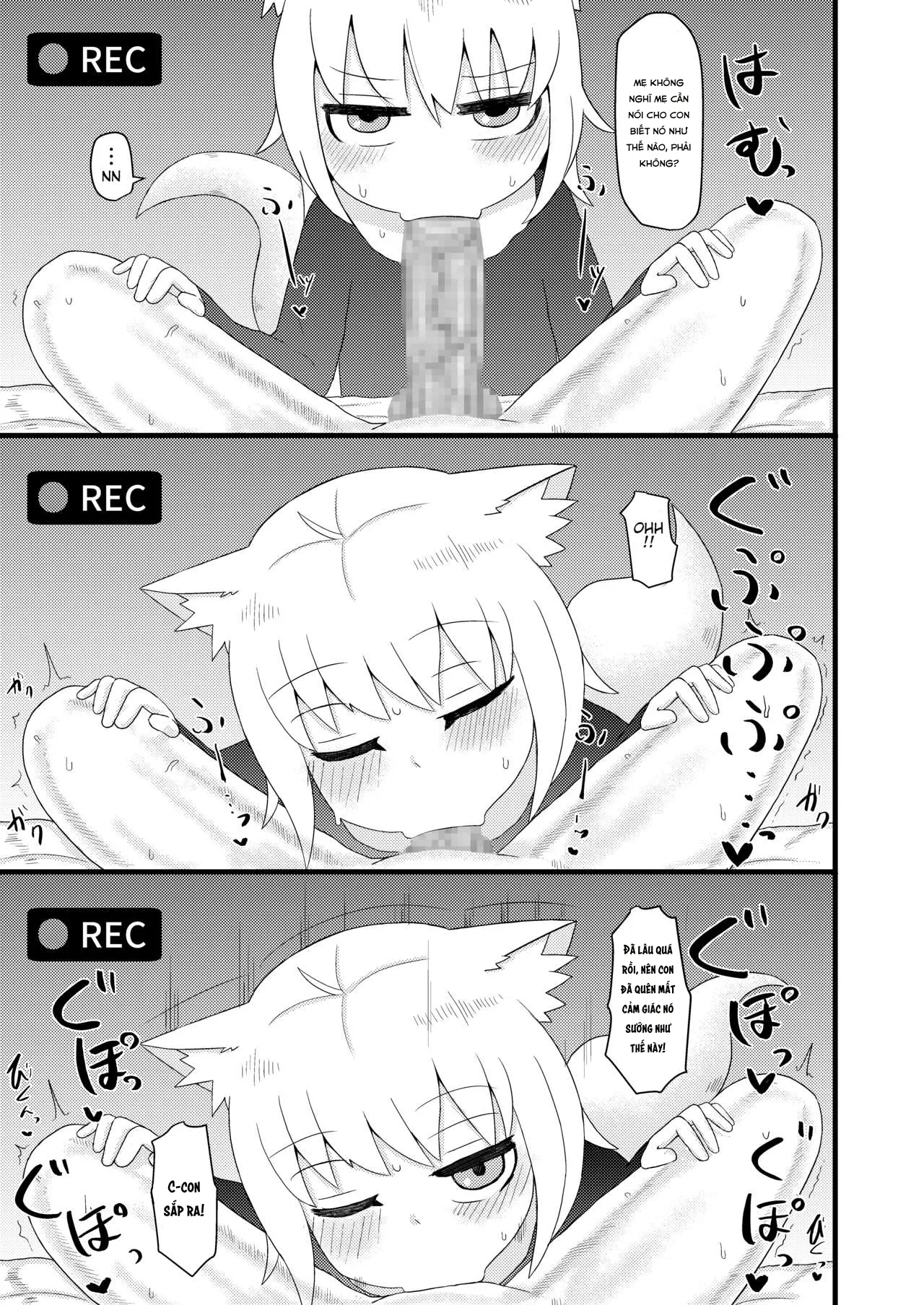 HentaiVN.net - Ảnh 18 - Loli Baba Okaa-san wa Oshi ni Yowai 4 [ロリババお義母さんは押しに弱い4] - Oneshot.