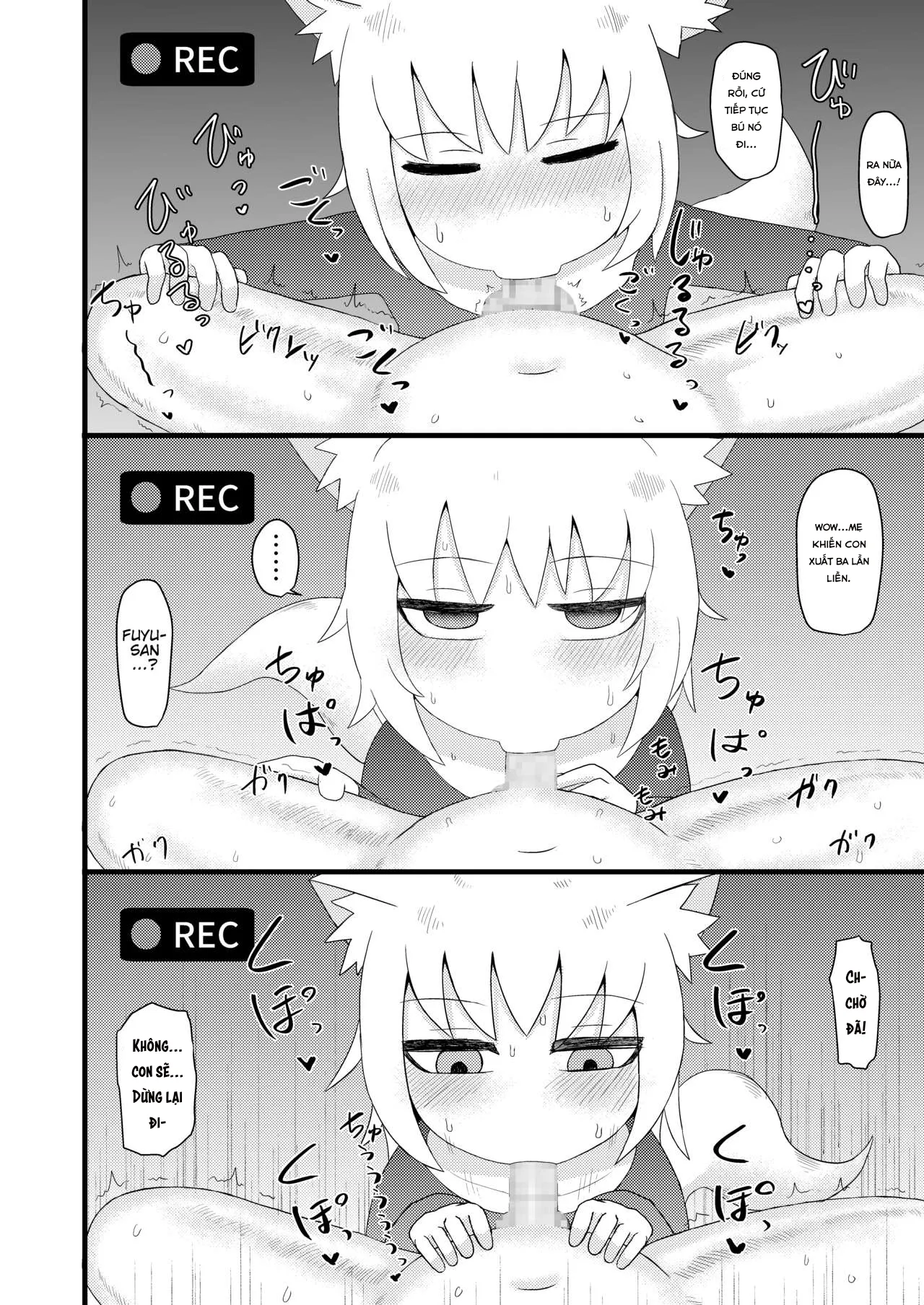HentaiVN.net - Ảnh 21 - Loli Baba Okaa-san wa Oshi ni Yowai 4 [ロリババお義母さんは押しに弱い4] - Oneshot.