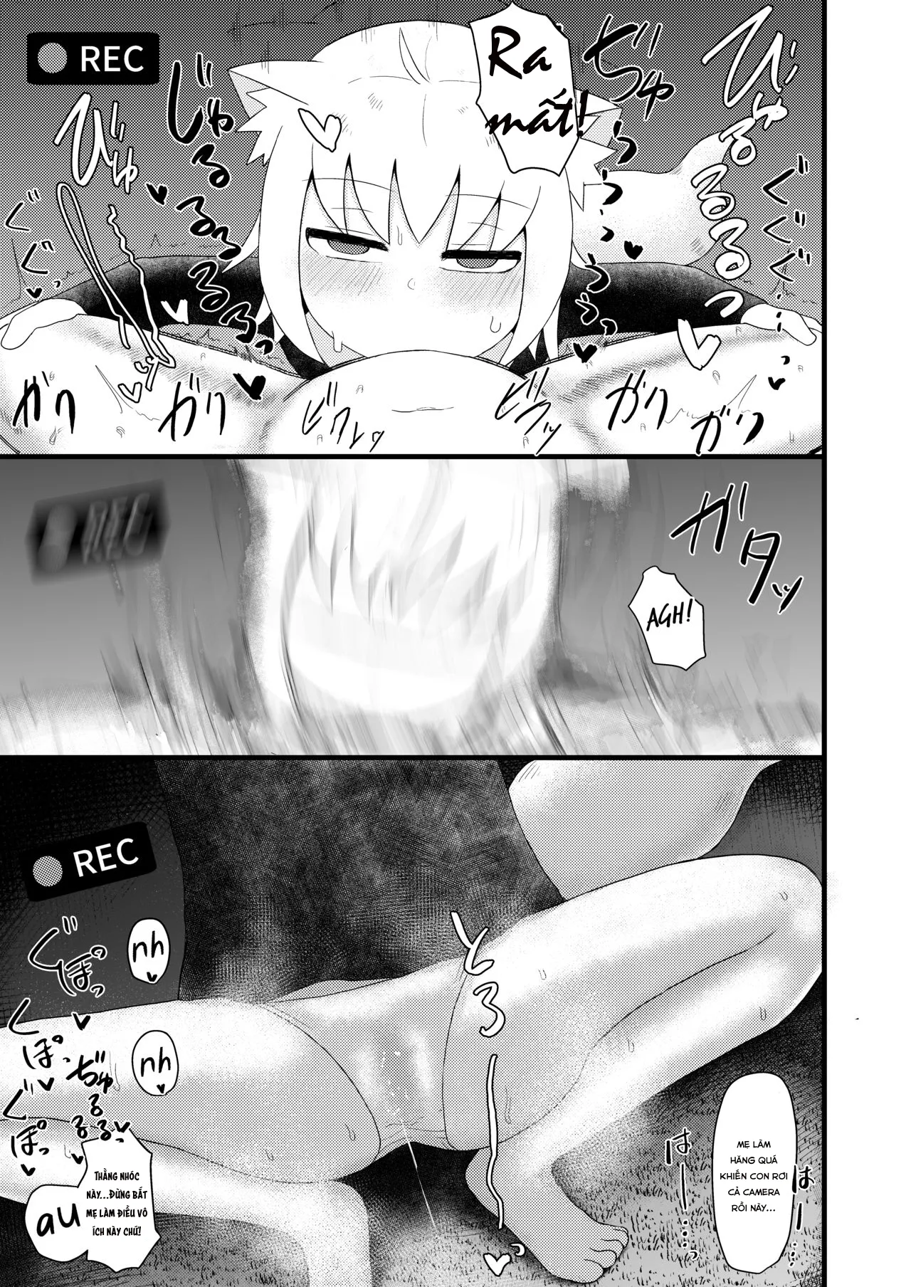 HentaiVN.net - Ảnh 22 - Loli Baba Okaa-san wa Oshi ni Yowai 4 [ロリババお義母さんは押しに弱い4] - Oneshot.