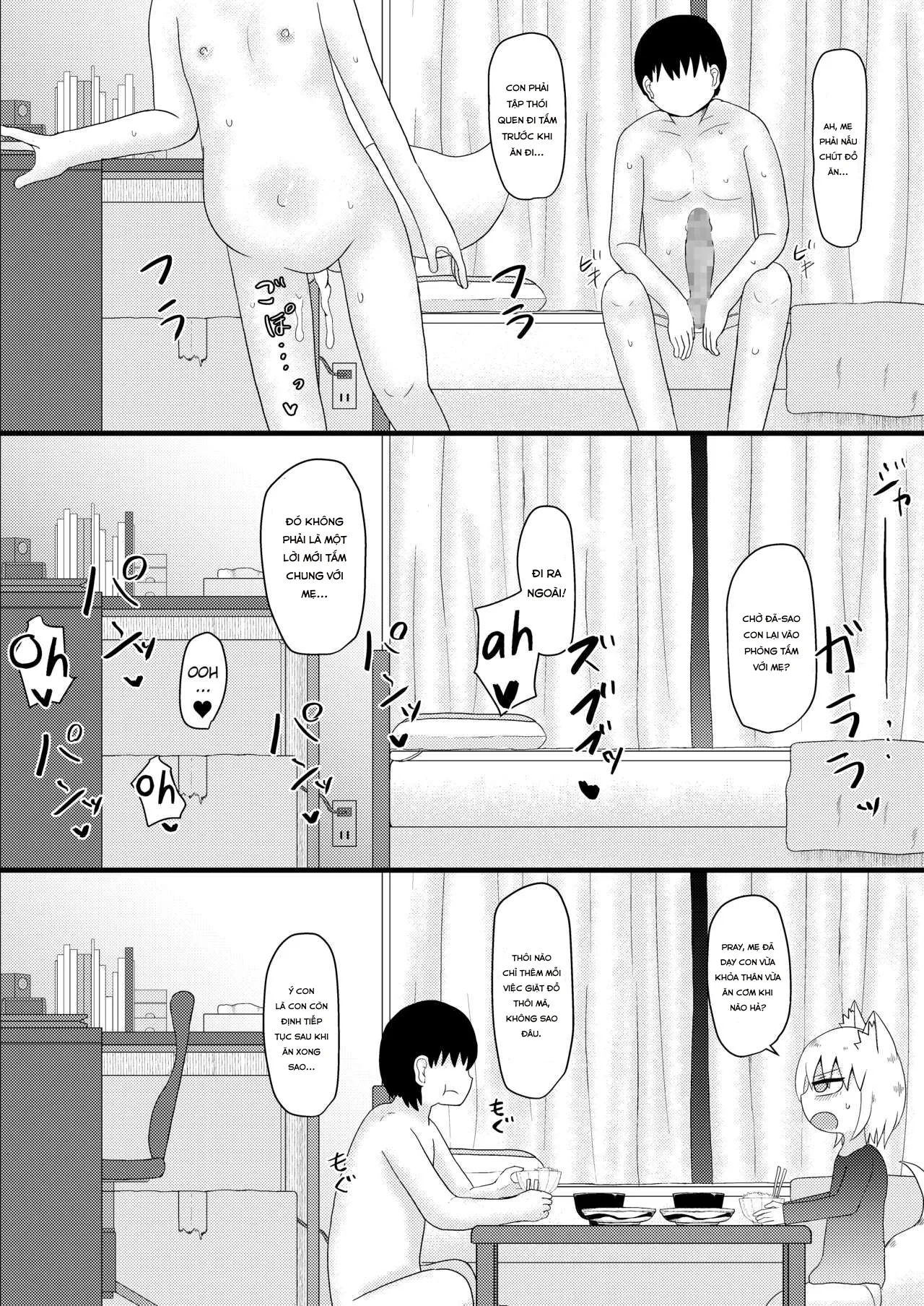 HentaiVN.net - Ảnh 39 - Loli Baba Okaa-san wa Oshi ni Yowai 4 [ロリババお義母さんは押しに弱い4] - Oneshot.