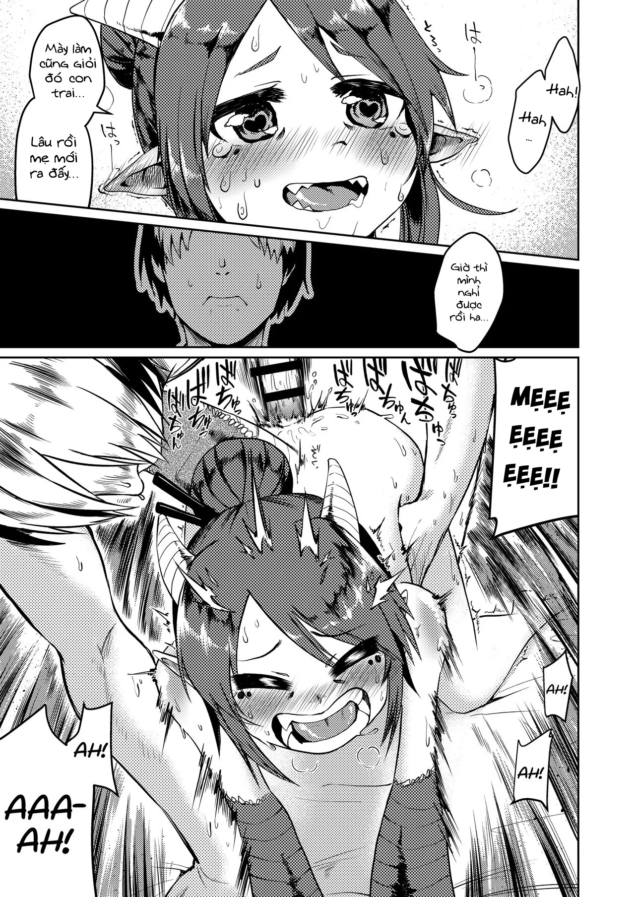 HentaiVN.net - Ảnh 18 - Tôi yêu bà mẹ rồng của tôi vl [Ryuujin Kaa-san ga Suki Sugite, I Love My Dragonkin Mom Too Much] - Oneshot