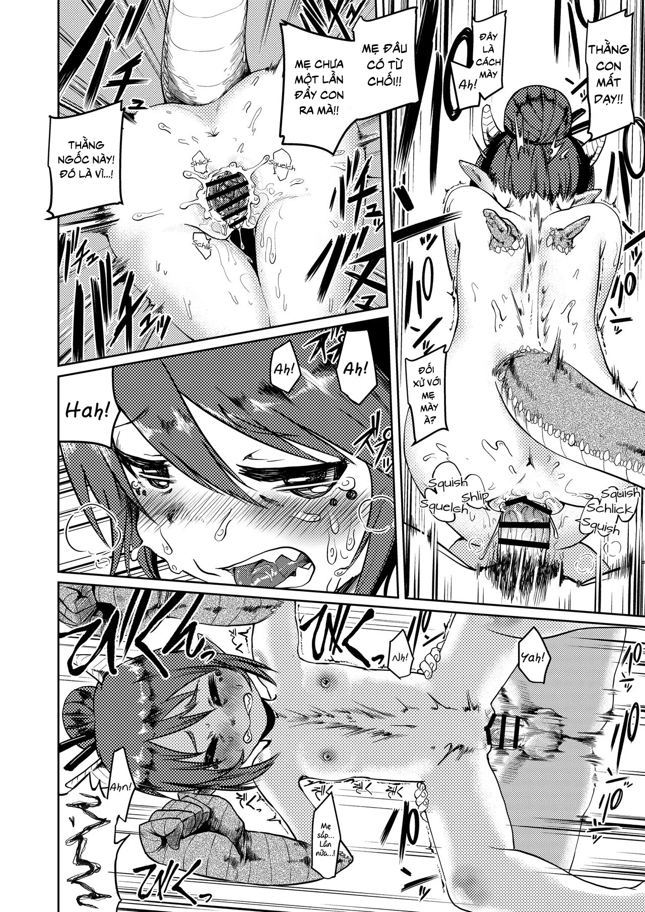 HentaiVN.net - Ảnh 19 - Tôi yêu bà mẹ rồng của tôi vl [Ryuujin Kaa-san ga Suki Sugite, I Love My Dragonkin Mom Too Much] - Oneshot