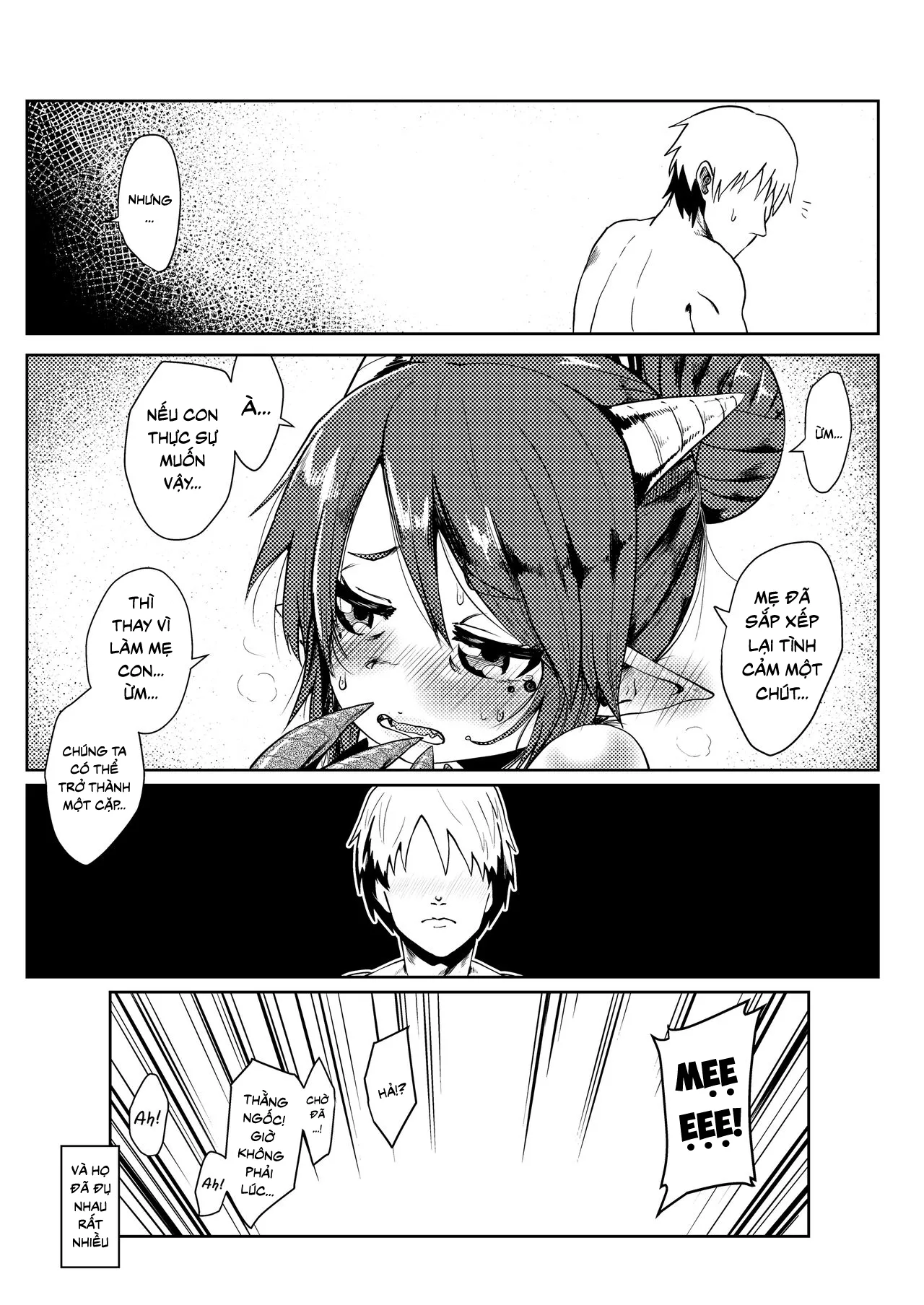 HentaiVN.net - Ảnh 26 - Tôi yêu bà mẹ rồng của tôi vl [Ryuujin Kaa-san ga Suki Sugite, I Love My Dragonkin Mom Too Much] - Oneshot