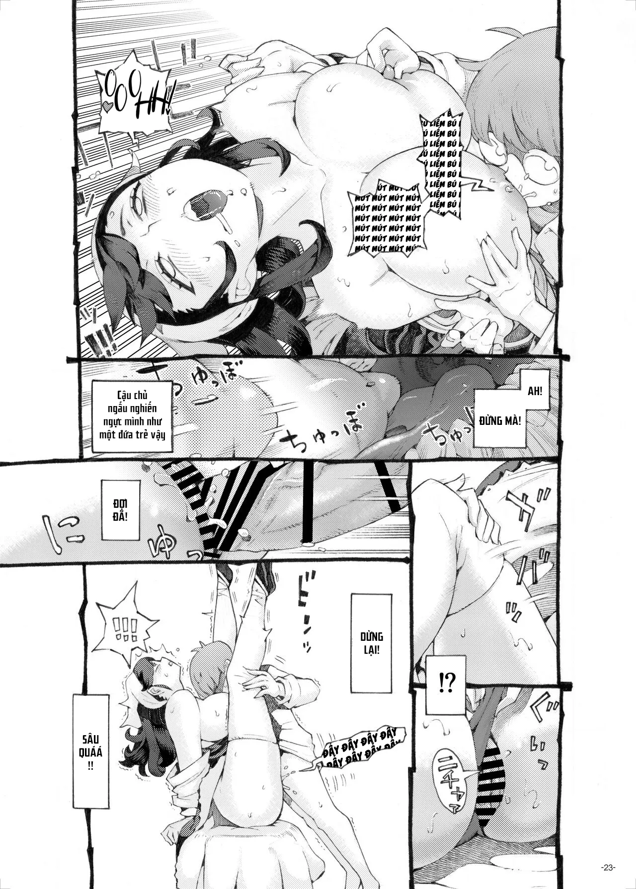 HentaiVN.net - Ảnh 22 - Nàng hầu của riêng tôi [Sodateno Uba wa Boku no mono] - Oneshot