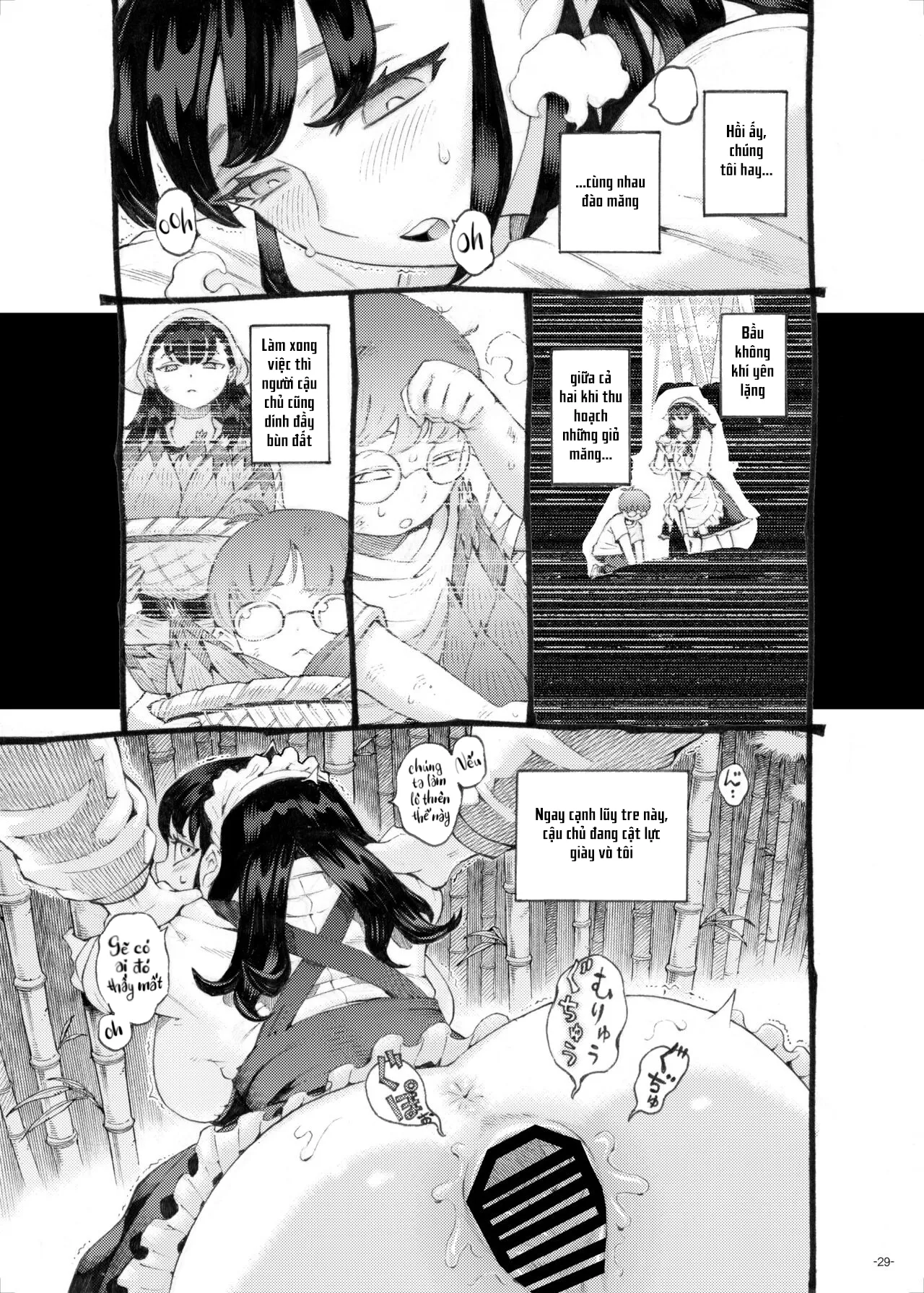 HentaiVN.net - Ảnh 28 - Nàng hầu của riêng tôi [Sodateno Uba wa Boku no mono] - Oneshot