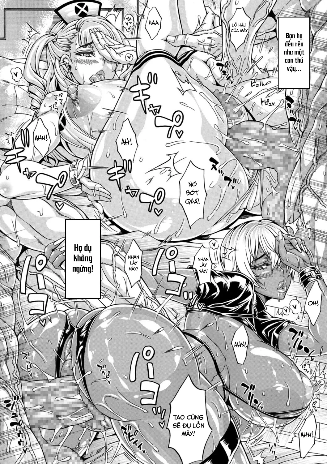 HentaiVN.net - Ảnh 29 - Mesubuta Chinpo Dorei [雌豚チ♂ポ奴隷 ～GAL子＆イク美～] - Oneshot.