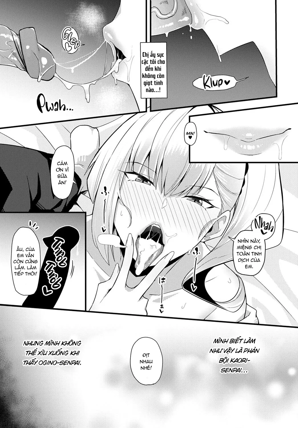 HentaiVN.net - Ảnh 15 - Bị dồn đến rìa của cơn điên loạn bởi Gyaru-senpai cuồng bạo, dâm dục, thích cắm sừng [I Was Devoured by My Gyaru Senpai, I Made My Gyaru Senpai Cum Over & Over Doggy Style] - Oneshot