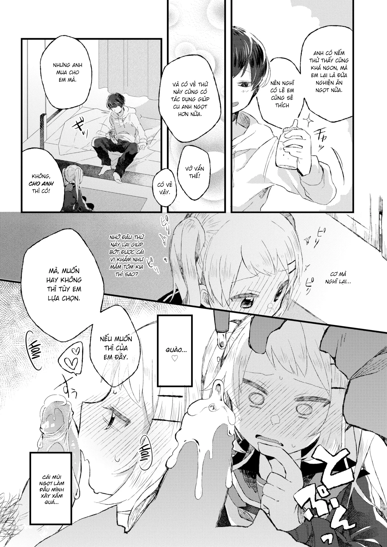HentaiVN.net - Ảnh 10 - Ngọt, Đắng và Vô Cùng Ngây Thơ - Oneshot