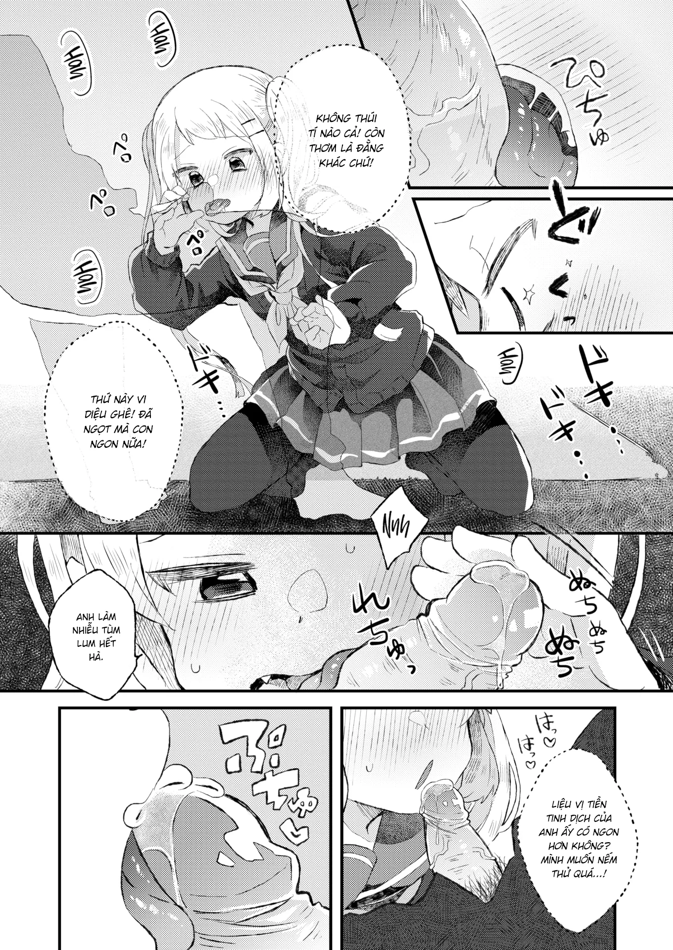 HentaiVN.net - Ảnh 11 - Ngọt, Đắng và Vô Cùng Ngây Thơ - Oneshot