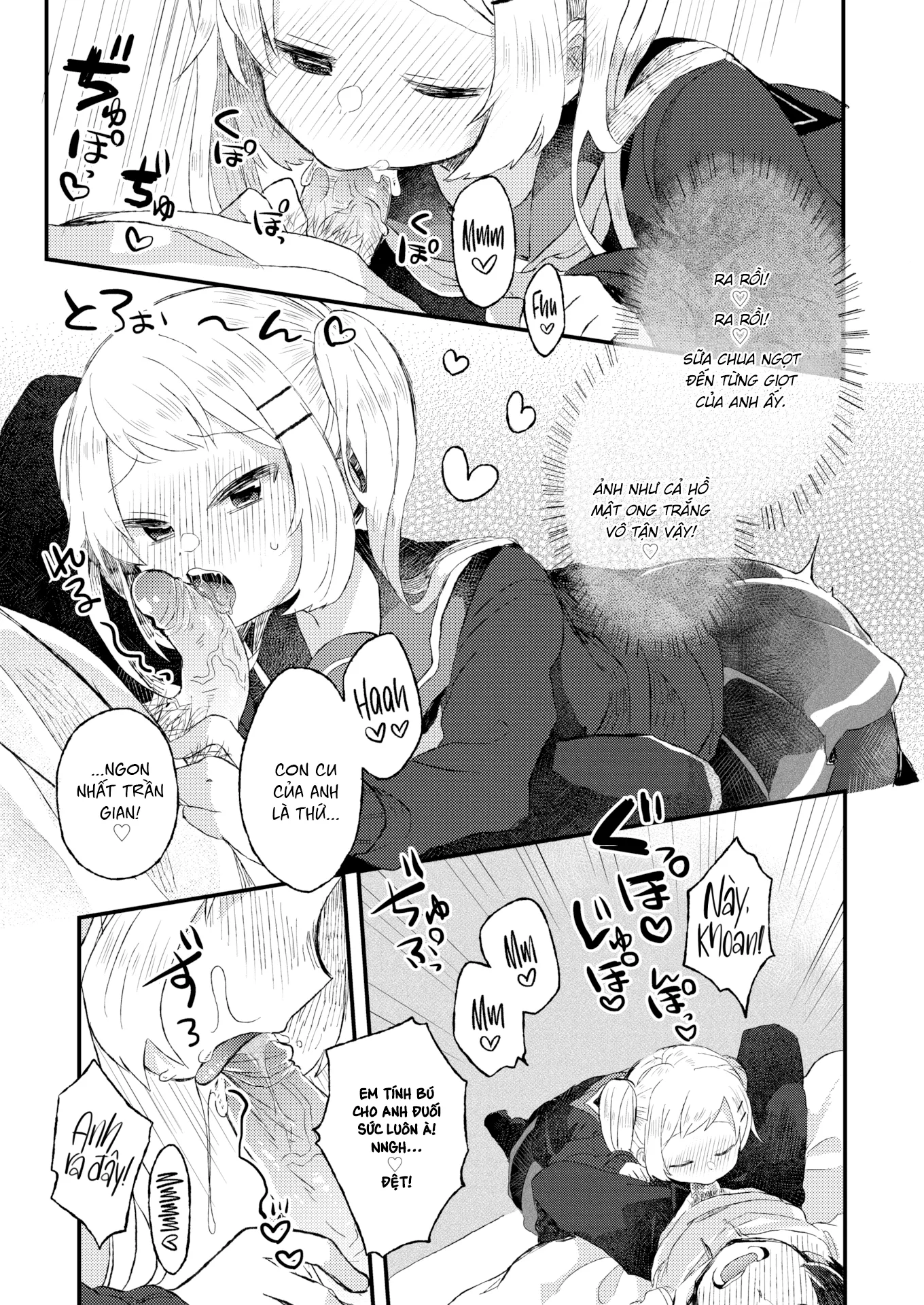 HentaiVN.net - Ảnh 13 - Ngọt, Đắng và Vô Cùng Ngây Thơ - Oneshot