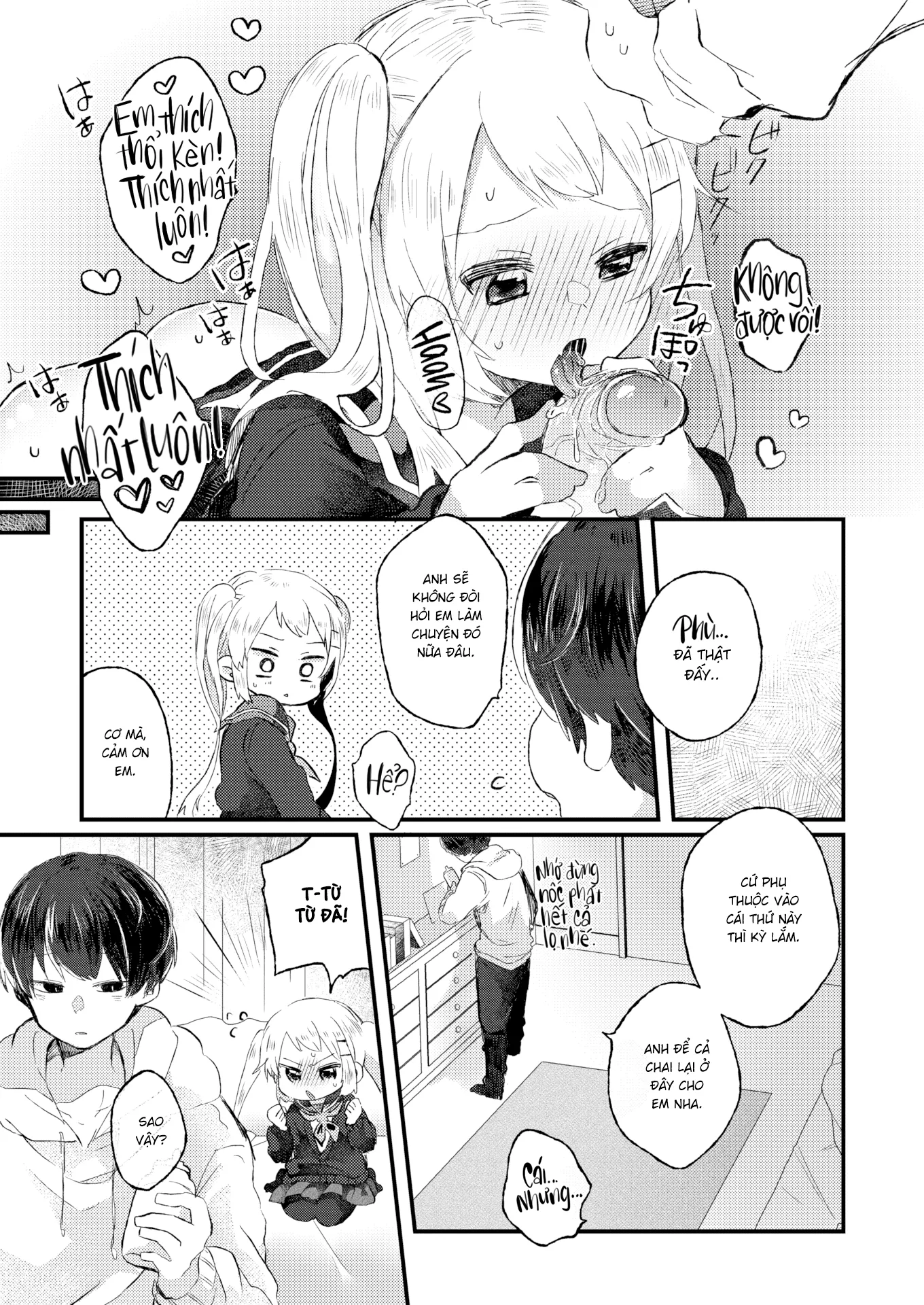 HentaiVN.net - Ảnh 21 - Ngọt, Đắng và Vô Cùng Ngây Thơ - Oneshot