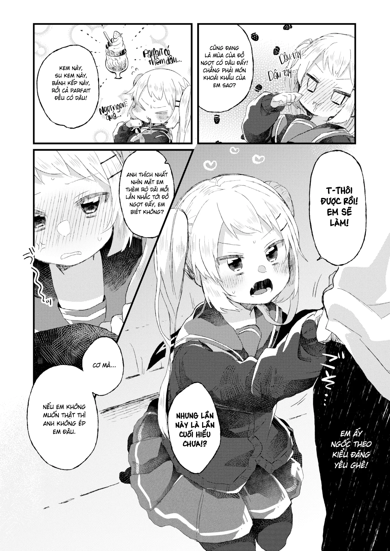 HentaiVN.net - Ảnh 6 - Ngọt, Đắng và Vô Cùng Ngây Thơ - Oneshot