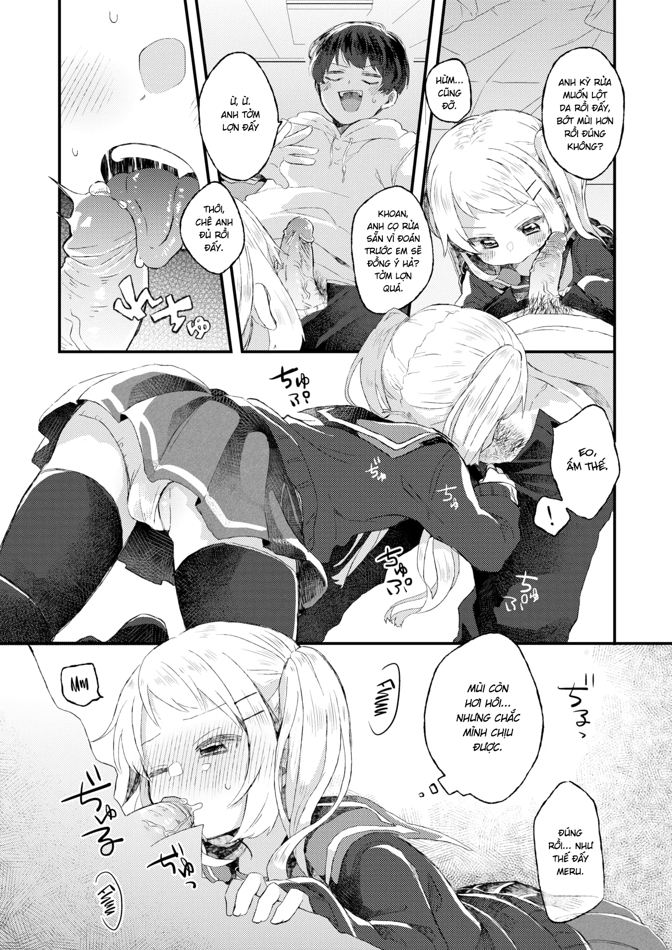 HentaiVN.net - Ảnh 7 - Ngọt, Đắng và Vô Cùng Ngây Thơ - Oneshot