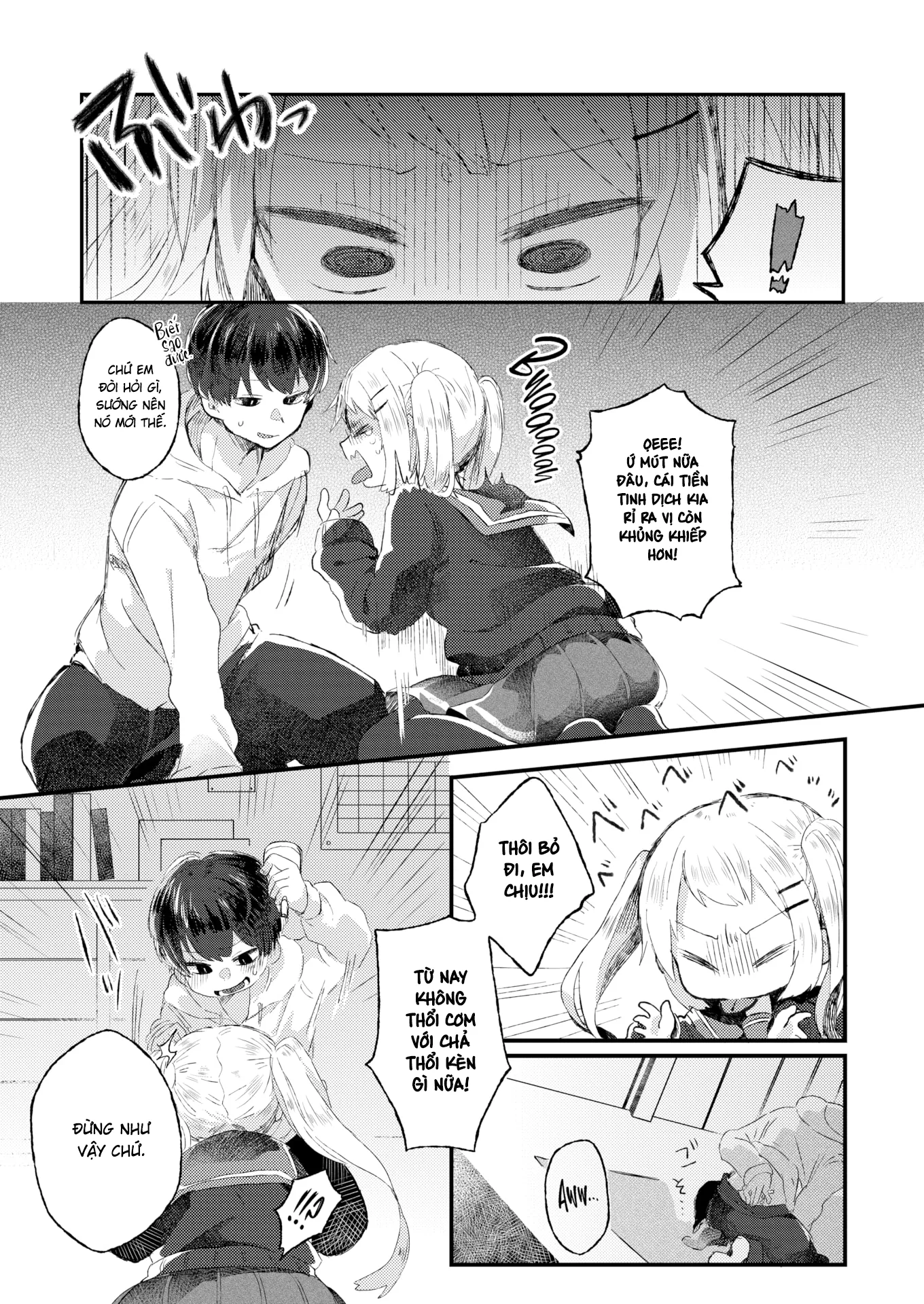 HentaiVN.net - Ảnh 8 - Ngọt, Đắng và Vô Cùng Ngây Thơ - Oneshot