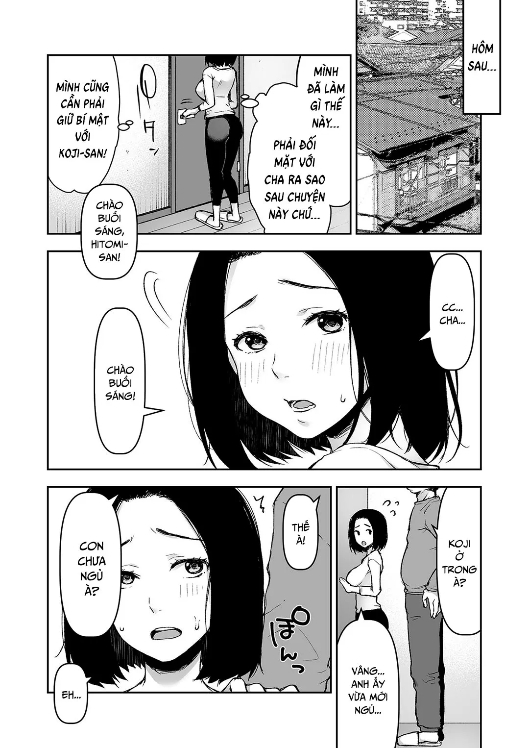 HentaiVN.net - Ảnh 24 - Một mình với cha chồng vào một đêm nọ [Gifu to Futarikiri no Yoru ni; On a Night Alone With My Father In-Law] - Oneshot