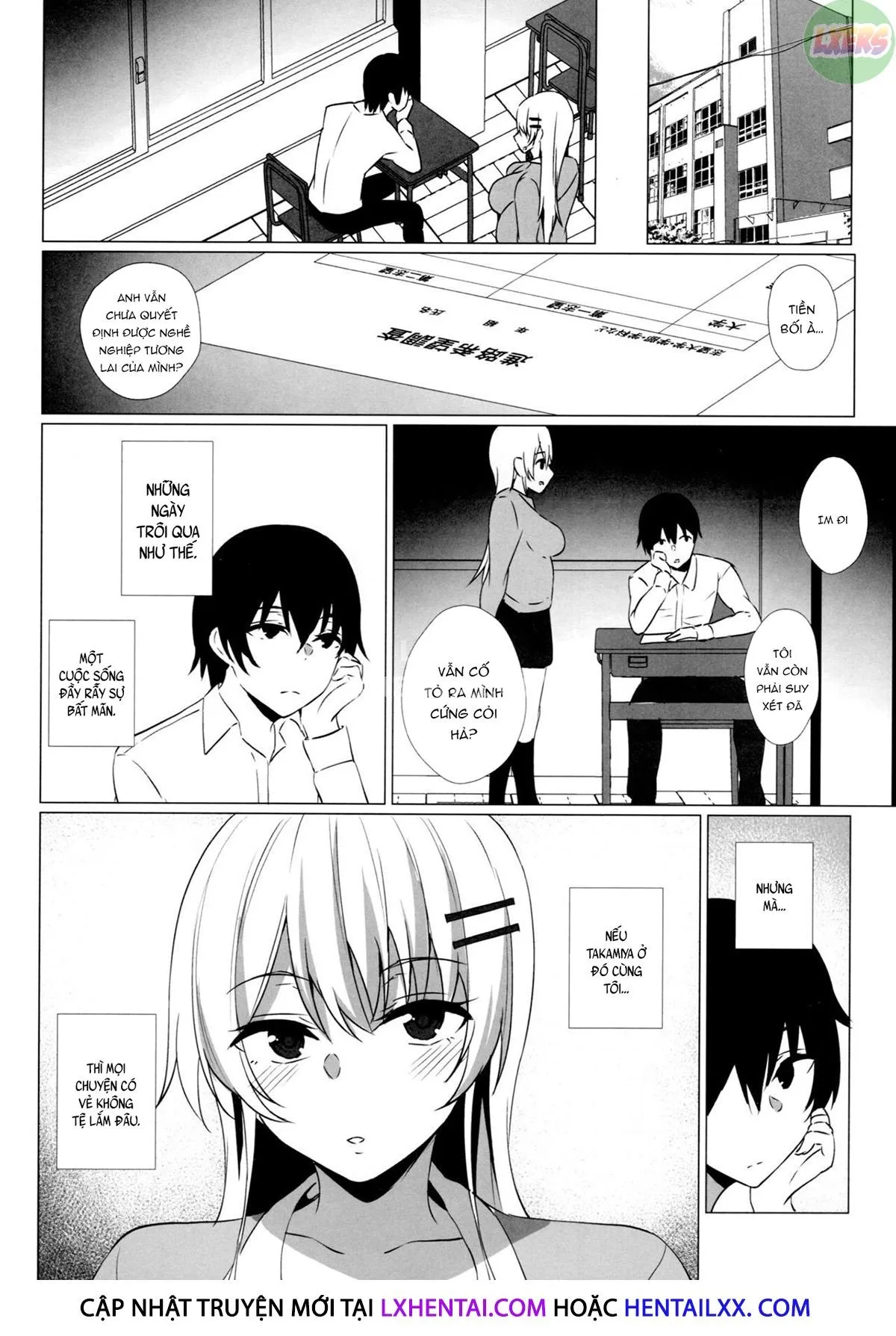 HentaiVN.net - Ảnh 36 - Takamiya-San Wa Aisaretai [~Yokkyuu Fuman Na Kouhai Gal Ni Ichaicha Nakadashi SEX O Shita Hanashi~] - Oneshot