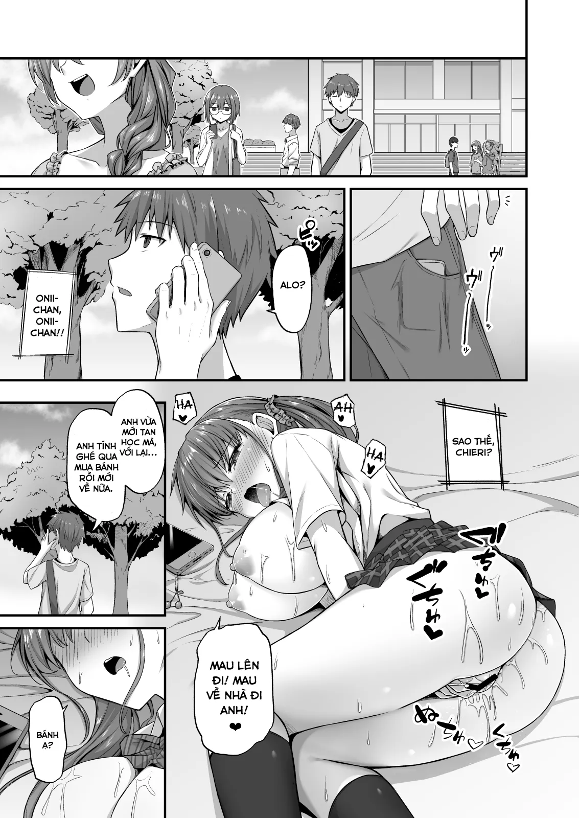 HentaiVN.net - Ảnh 38 - Kế Hoạch Biến Cô Em Gái Thành Của Riêng Mình [Wagamama Imouto Onaho-ka Keikaku ~Neru Imouto o Kaihatsu Choukyou~ ; Bratty Sister Onahole Plan ~Developing and Breaking the Sleeping Sister~] - Oneshot