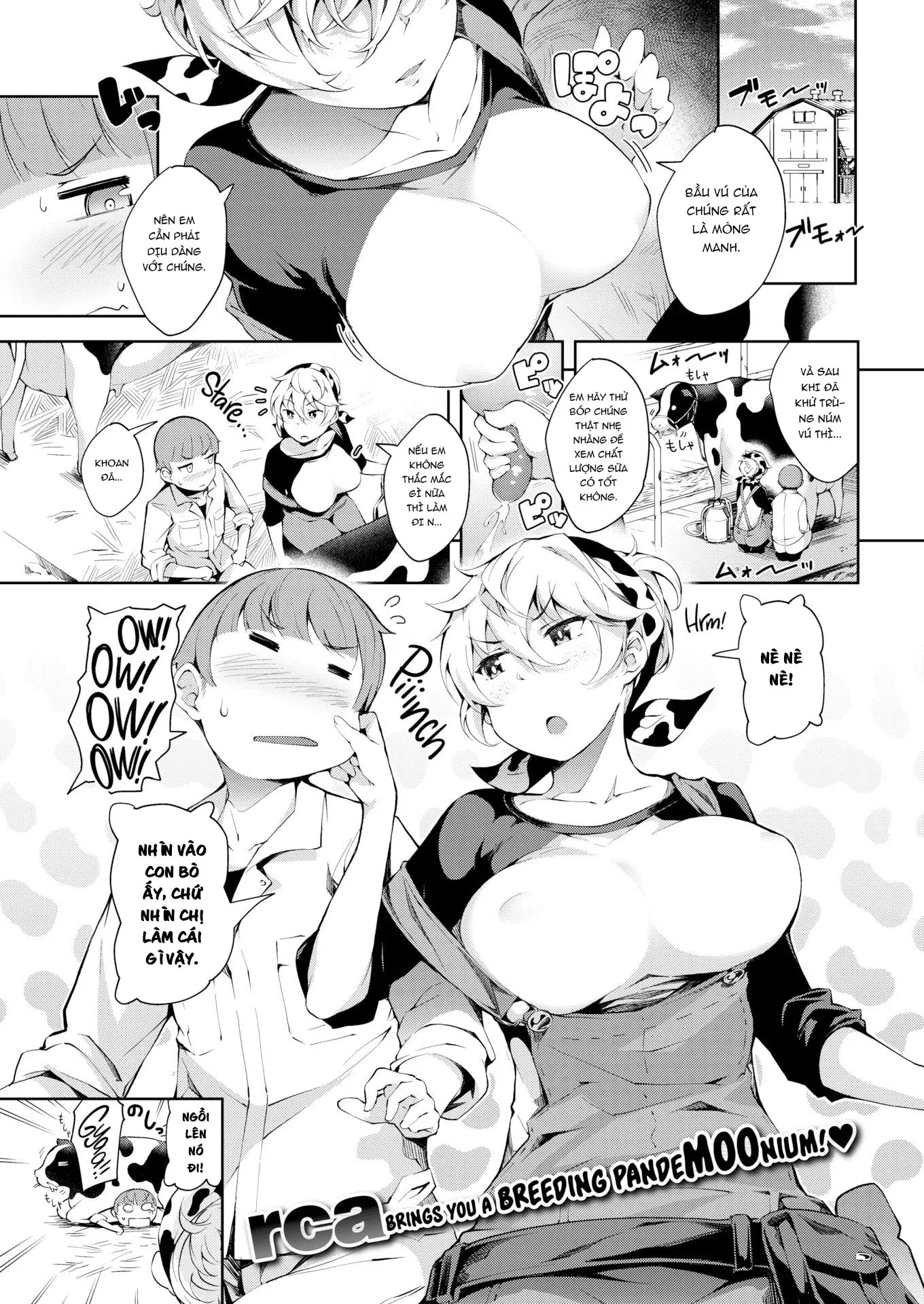 HentaiVN.net - Ảnh 5 - Cô bò hứng tình [Cowgirl in heat] - Oneshot