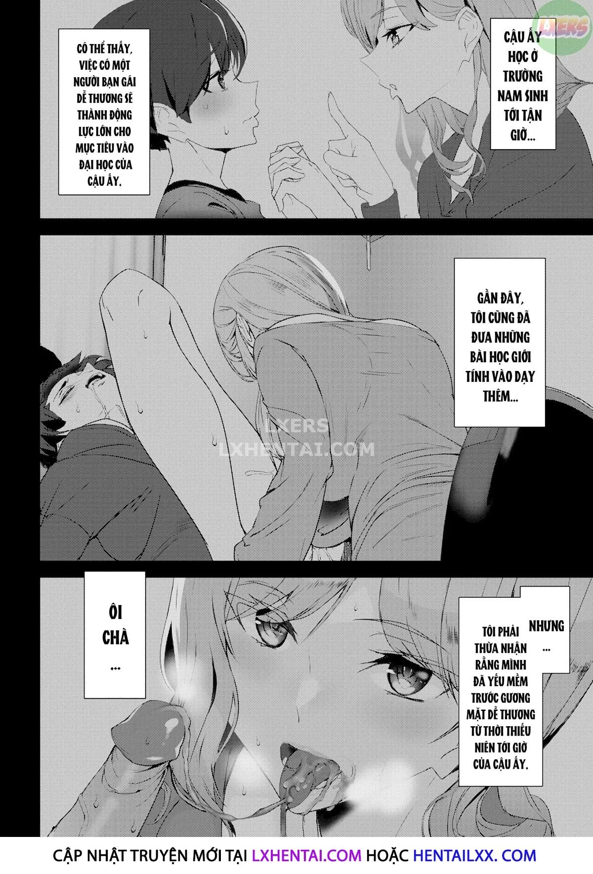 HentaiVN.net - Ảnh 9 - Tình yêu với việc học - Oneshot
