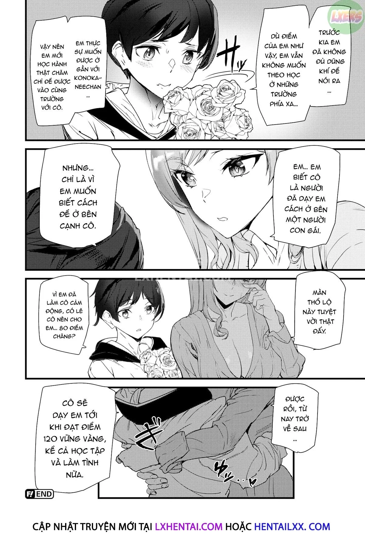 HentaiVN.net - Ảnh 21 - Tình yêu với việc học - Oneshot