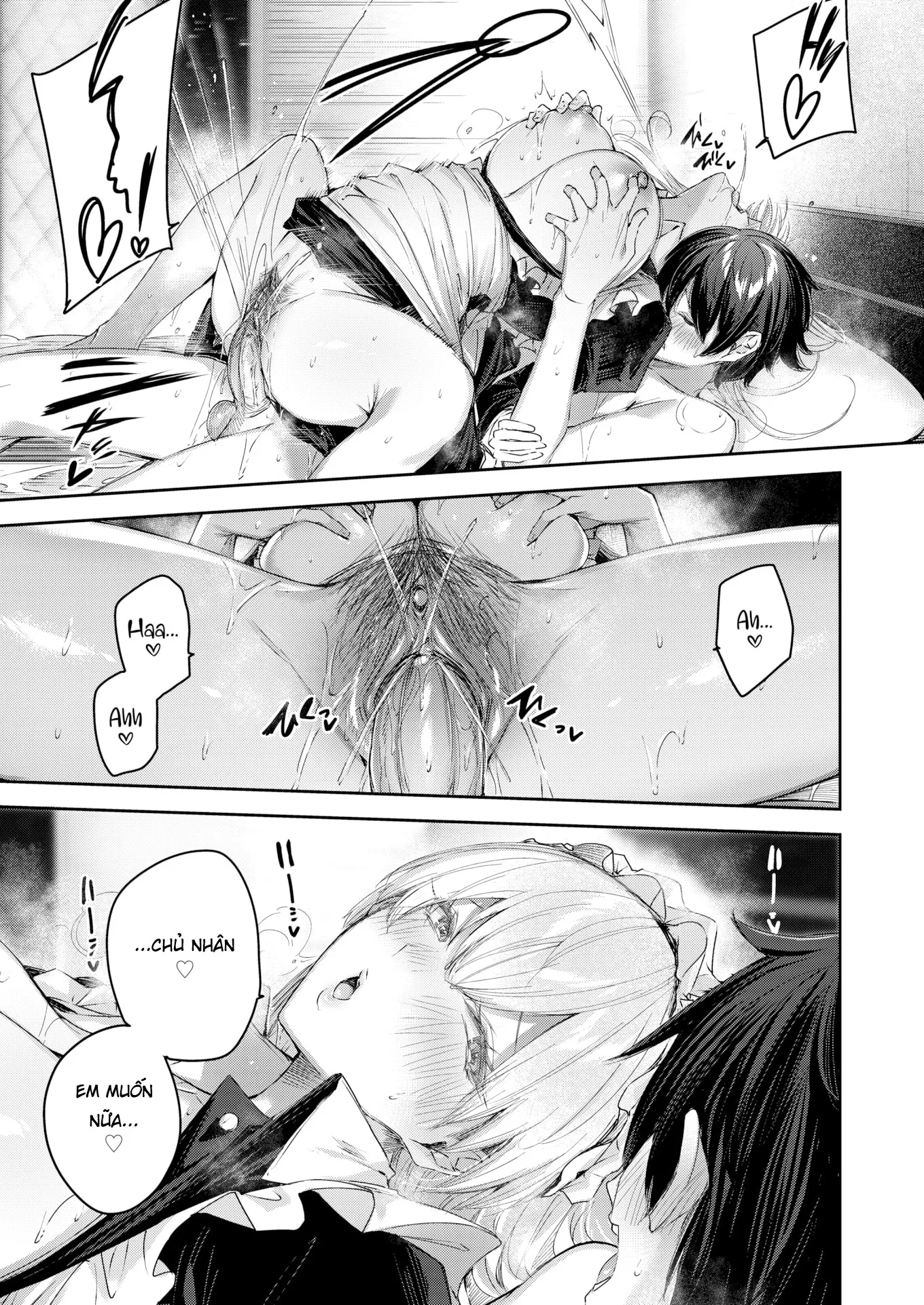 HentaiVN.net - Ảnh 26 - Dịch Vụ Nàng Hầu Thơ Ngây - Oneshot