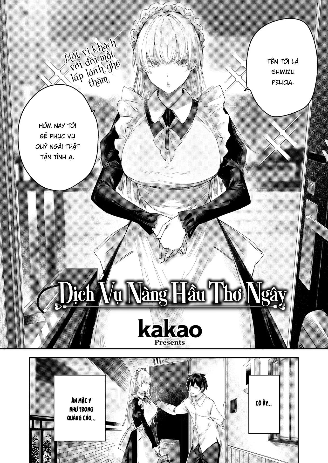 HentaiVN.net - Ảnh 5 - Dịch Vụ Nàng Hầu Thơ Ngây - Oneshot