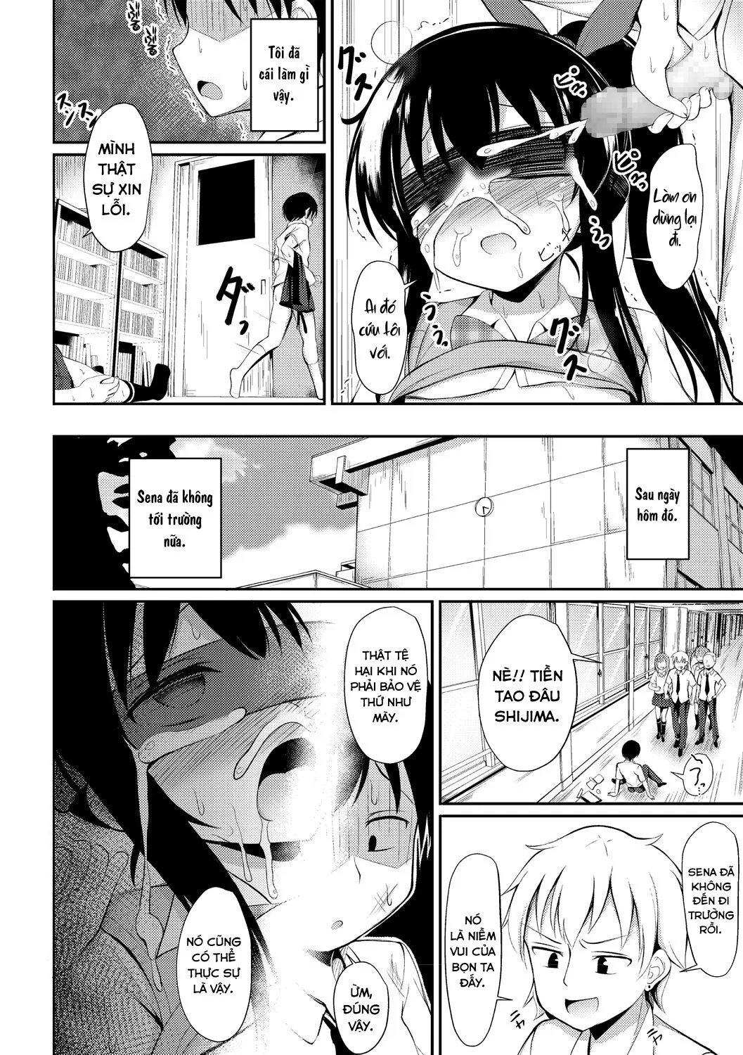 HentaiVN.net - Ảnh 20 - Sena đáng thương [Kawaisou na Sena-san; Pitiful Sena] - Oneshot
